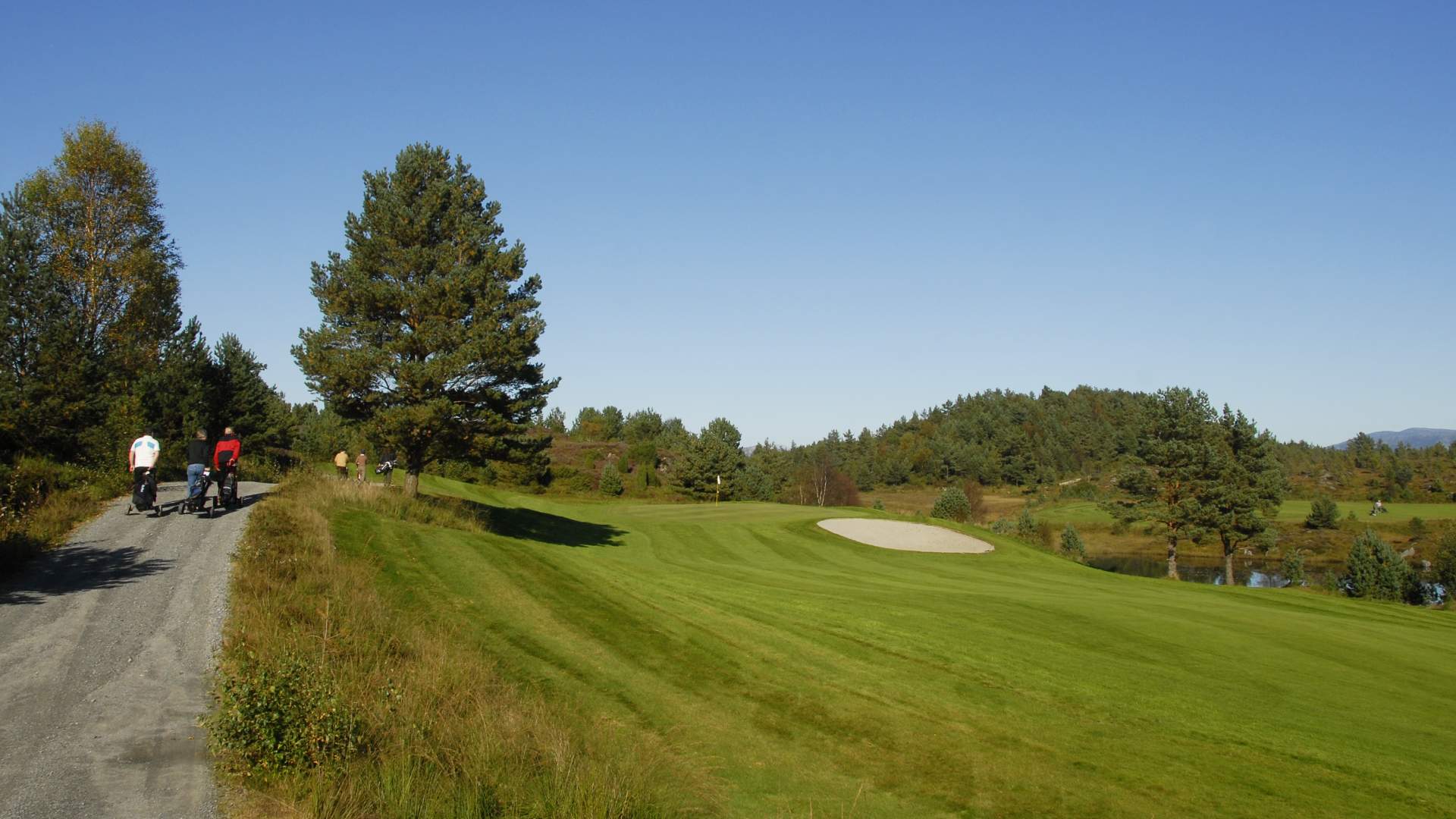 Walk in Sveio Golfpark