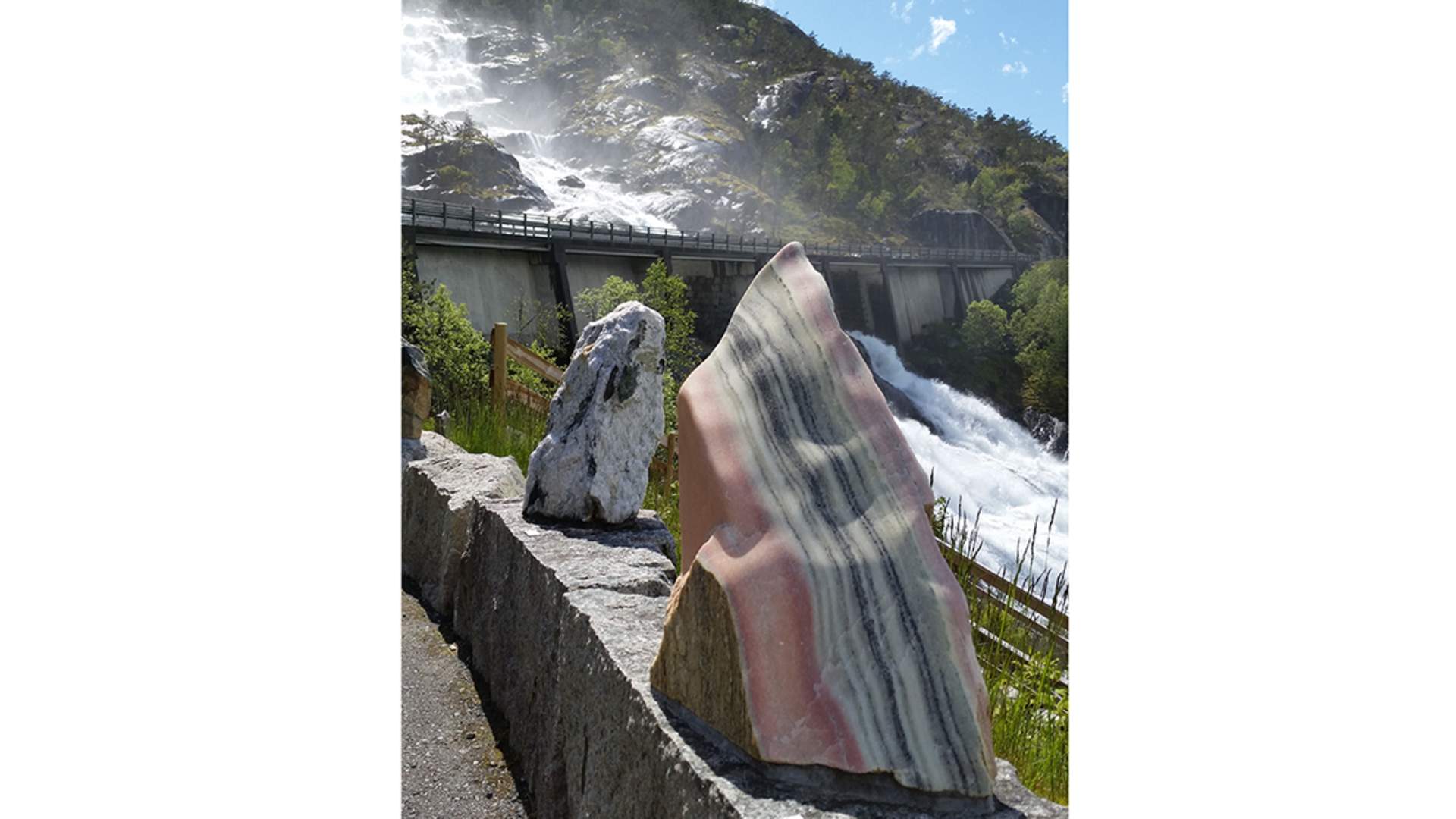 The Stone parks in Etne