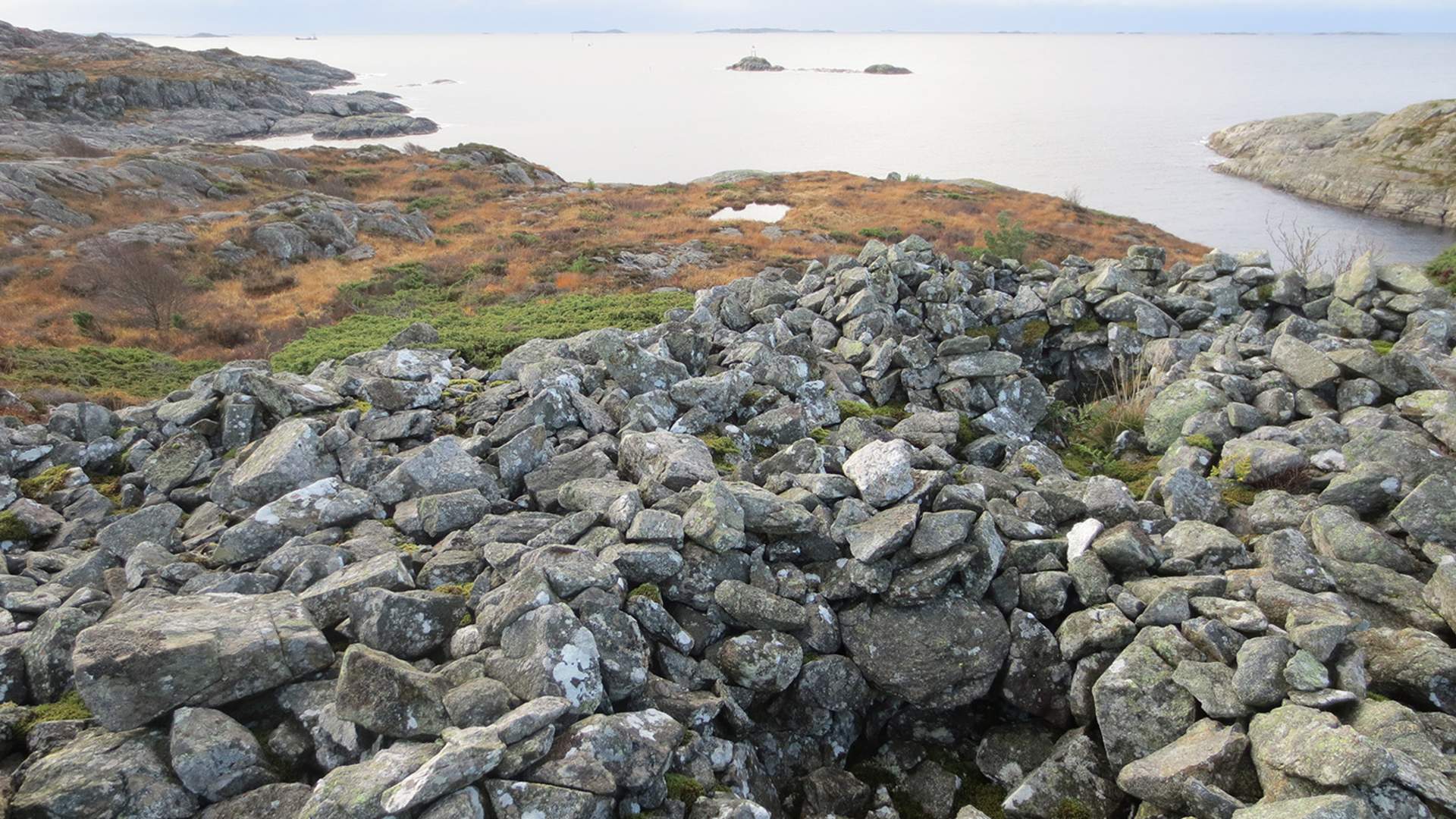 Gravrøysene på Lyngholm