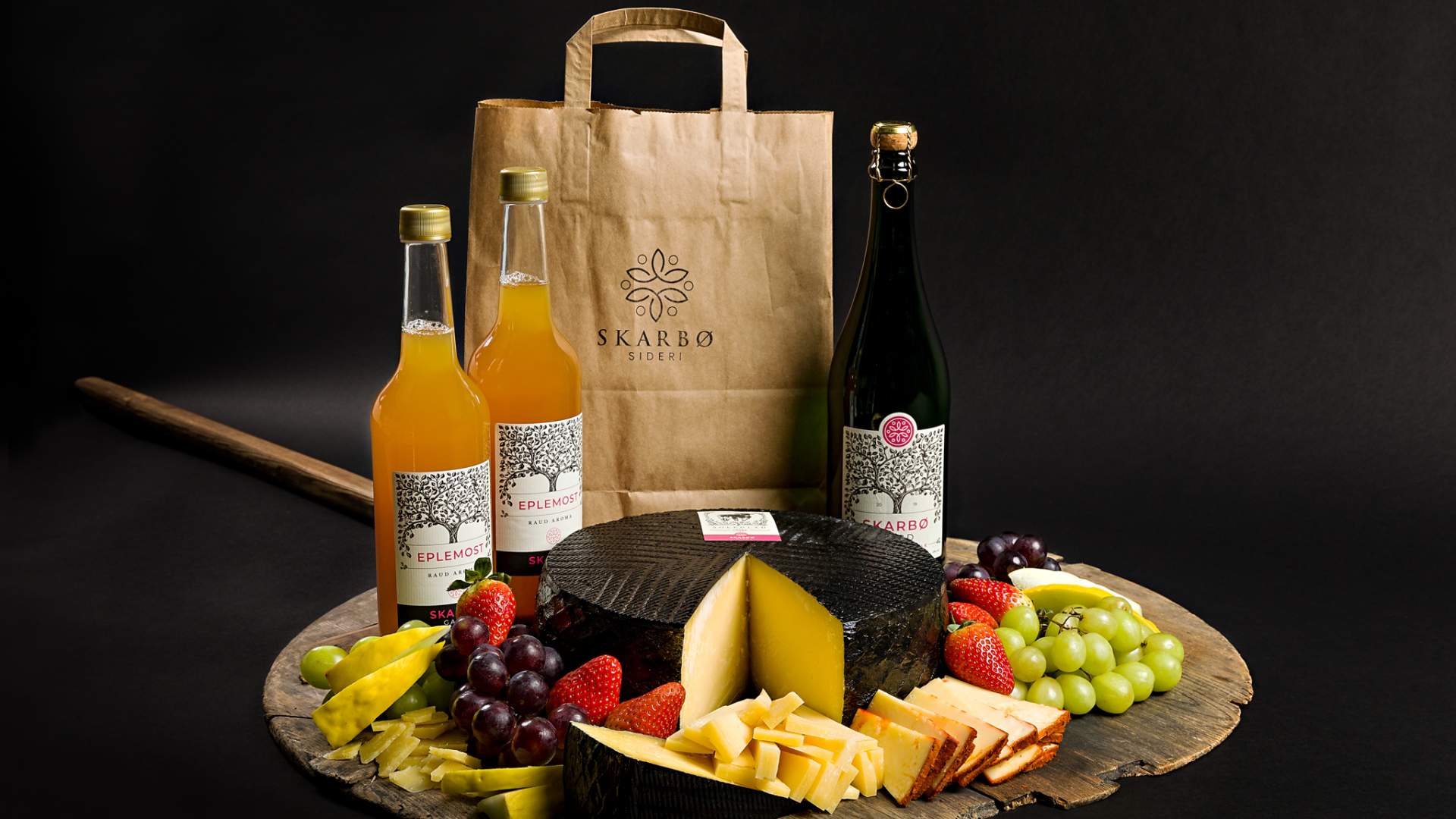 Eit utvalg frå gardsbutikken