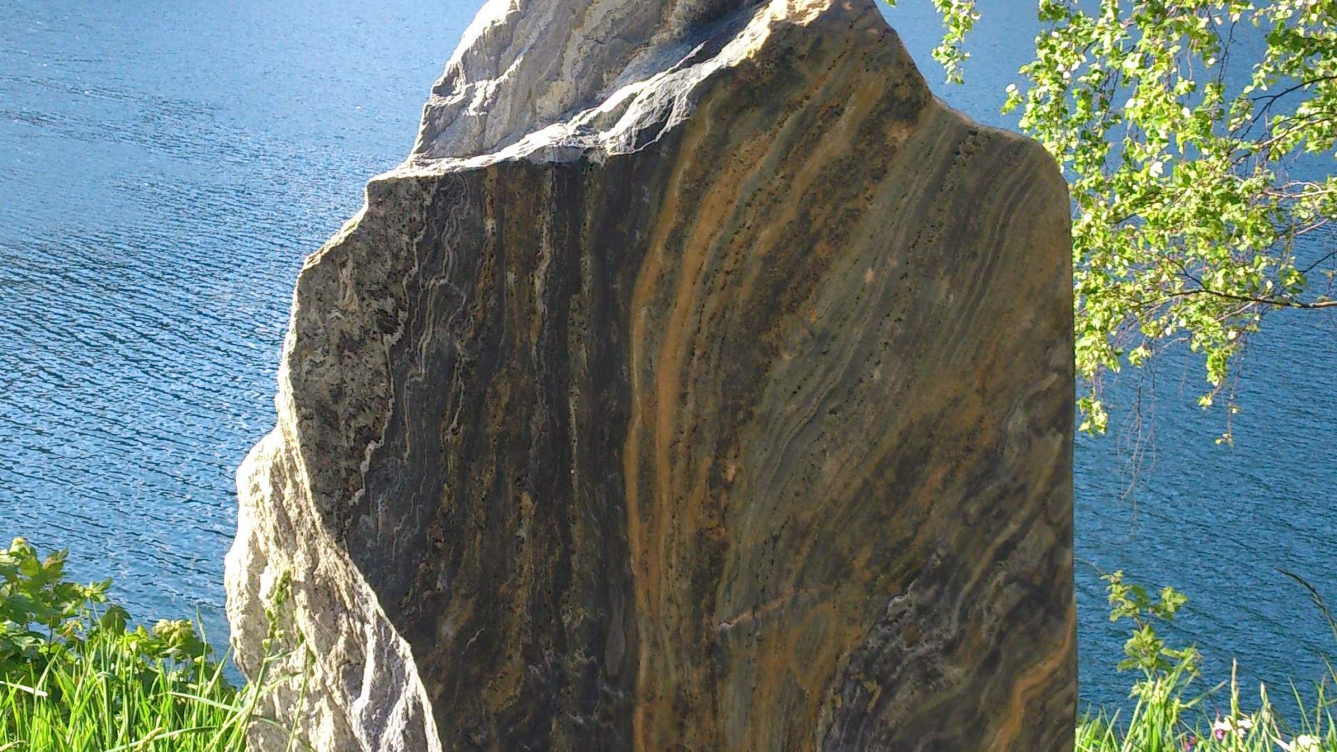 The Stone parks in Etne