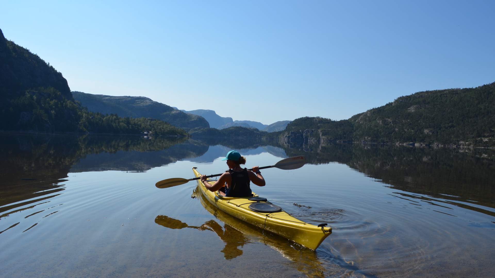 Kajakverleih beim Preikestolen BaseCamp