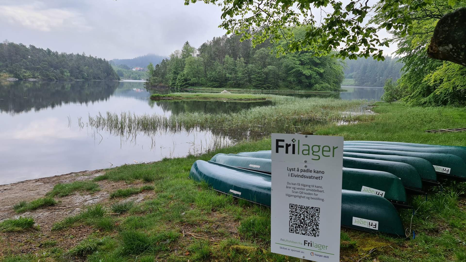 Utleie av kano, kajakk og SUP ved Eivindsvatnet - Djupadalen