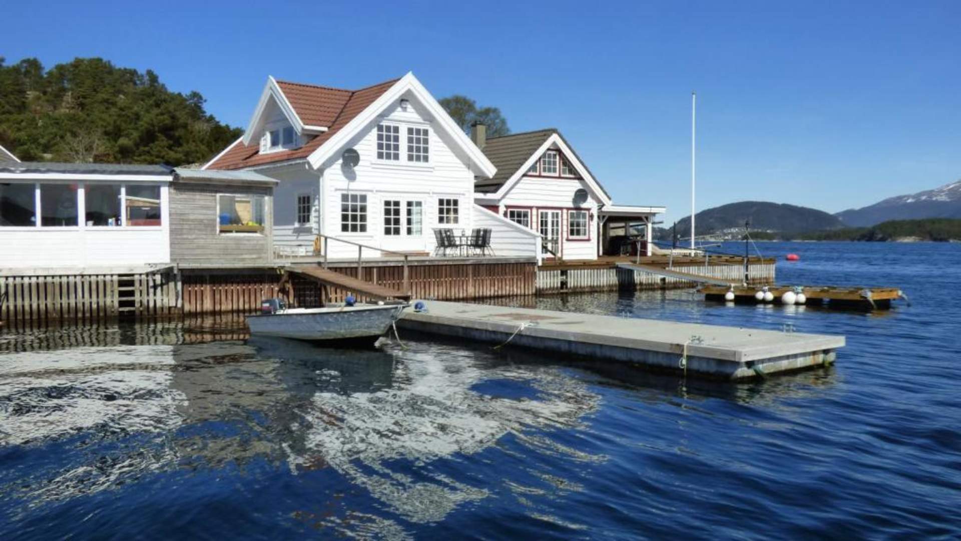 Fjordheim holiday house at Halsnøy