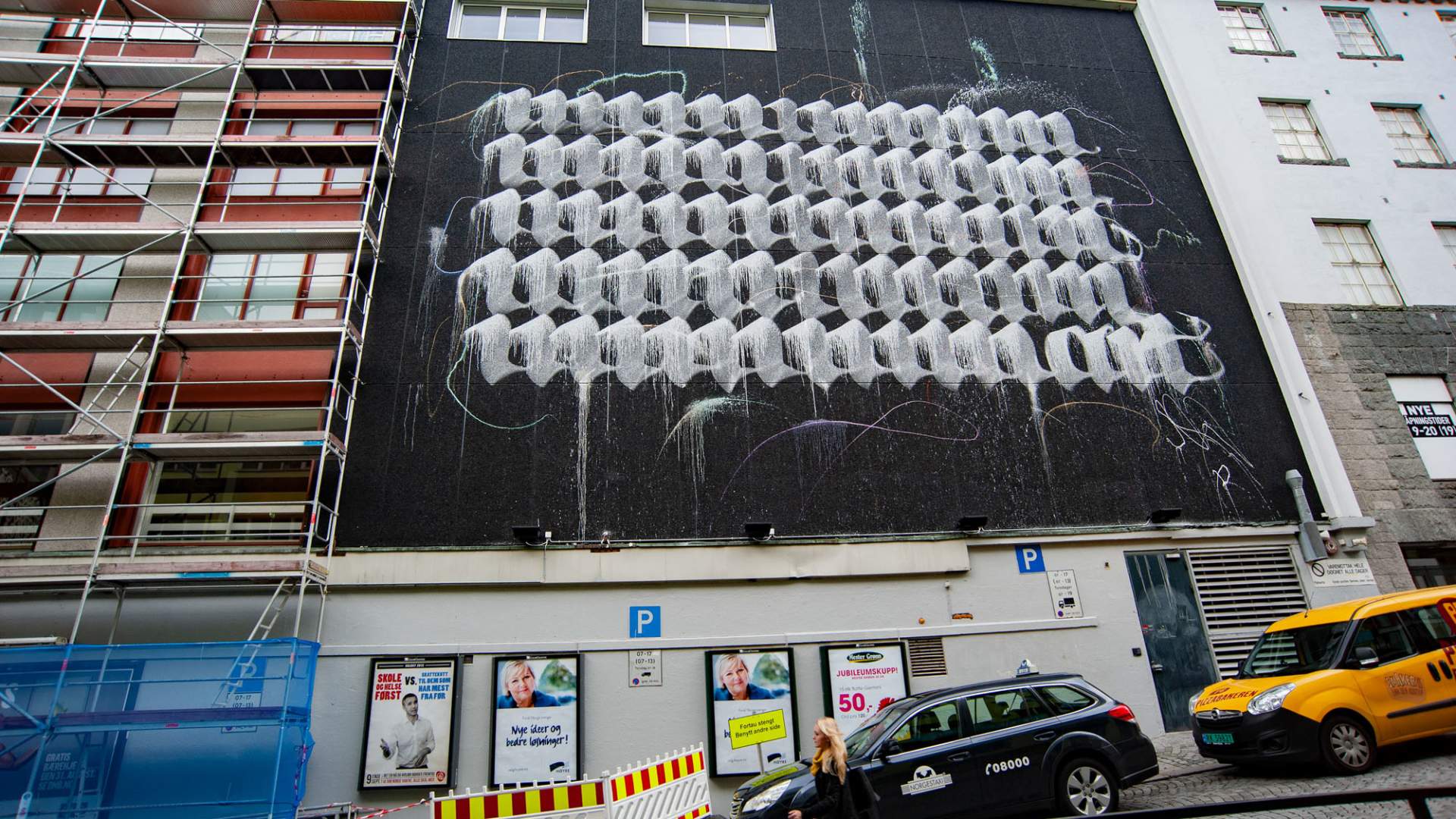 Stavanger Street art: "UNART" av Niels Shoe Meulman