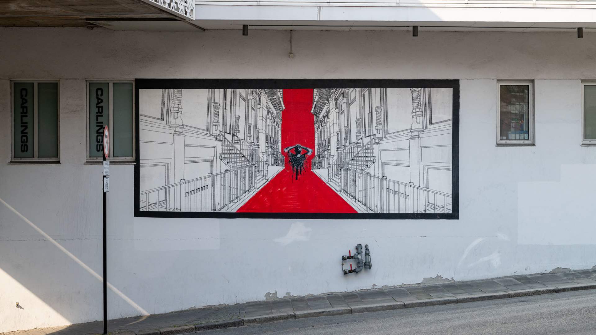 Stavanger Street art: "Untitled" by Logan Hicks
