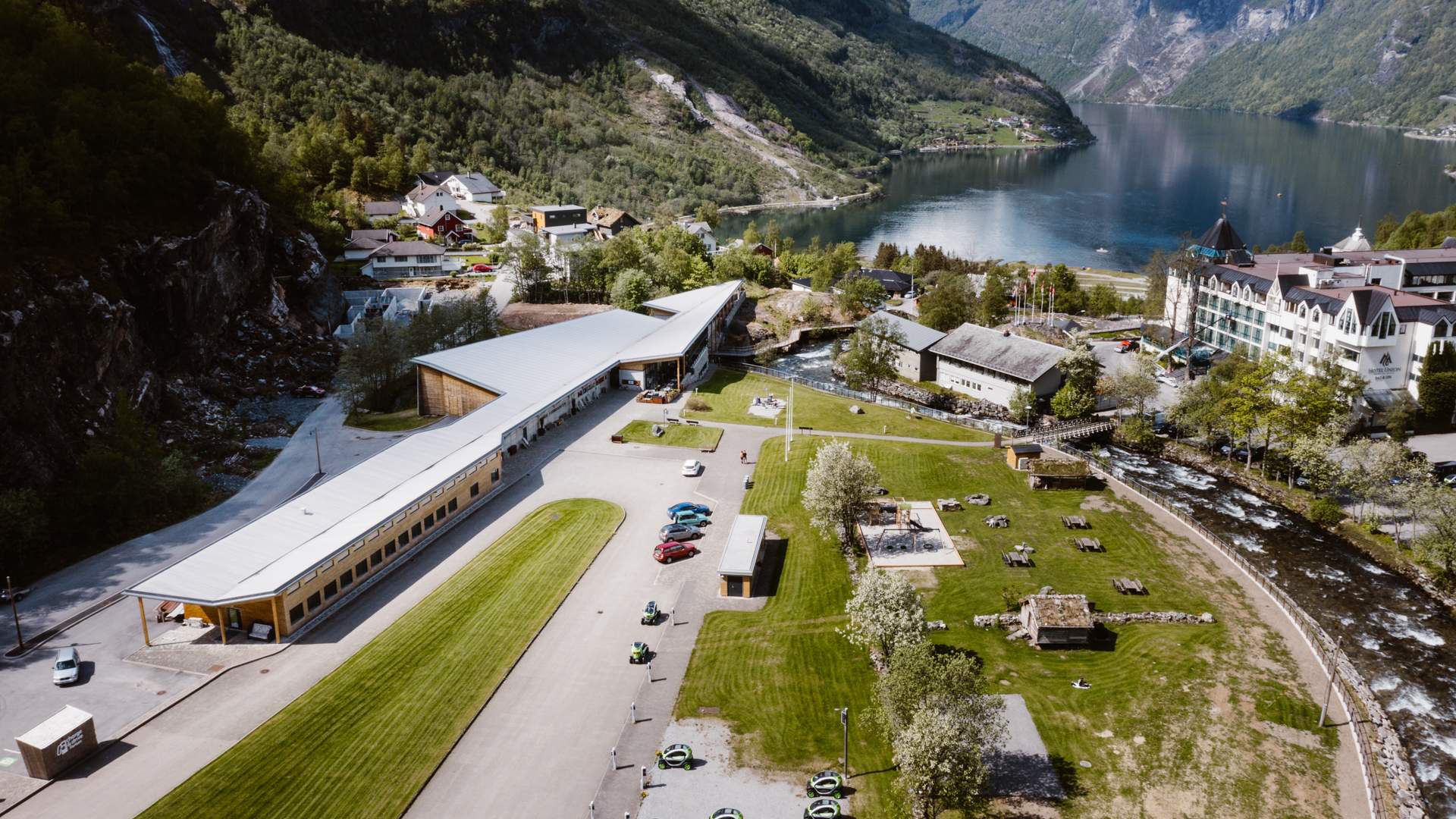 Norsk Fjordsenter i Geirangerfjorden