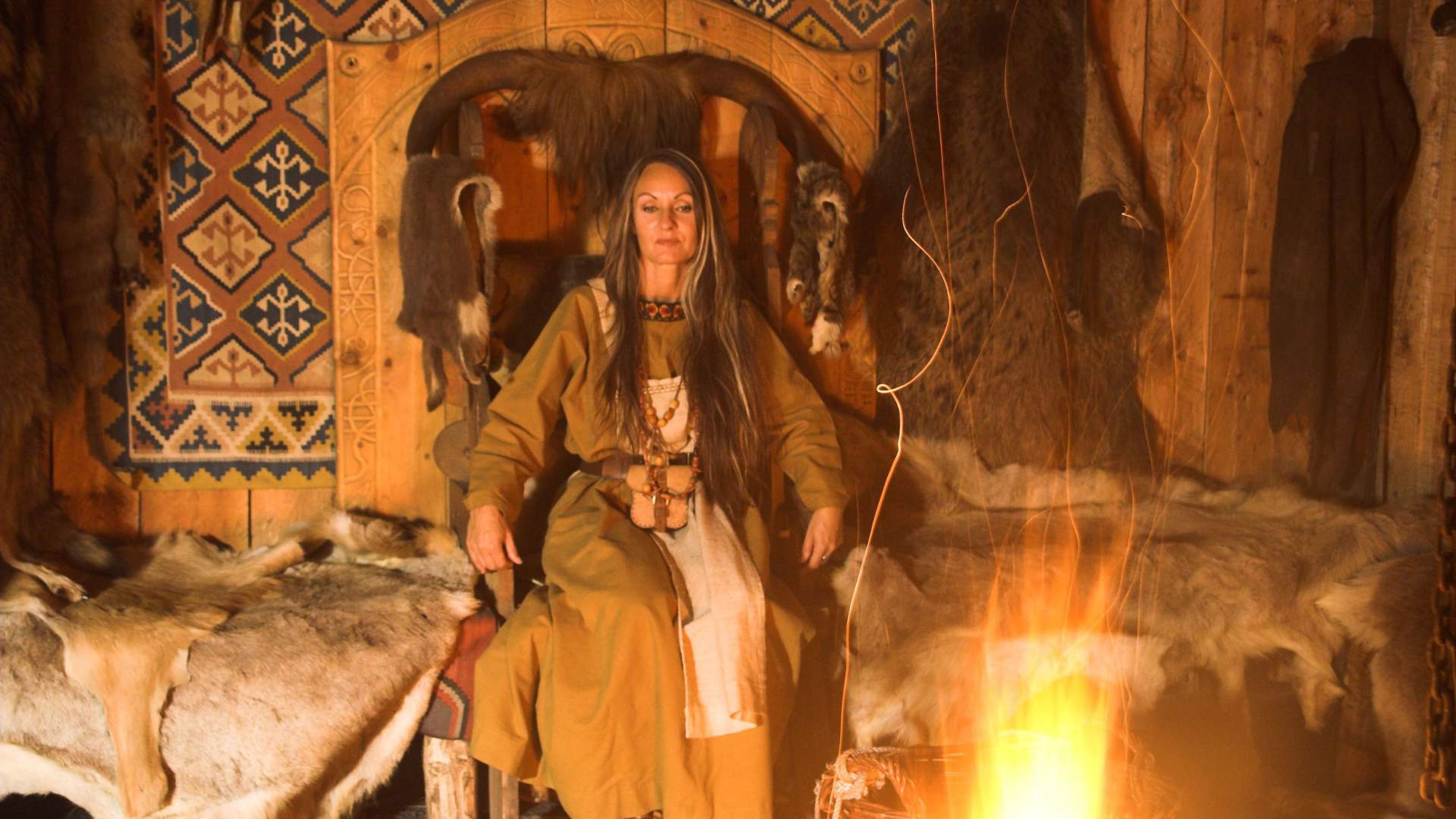 Lagbygging på Vikingvis på Avaldsnes