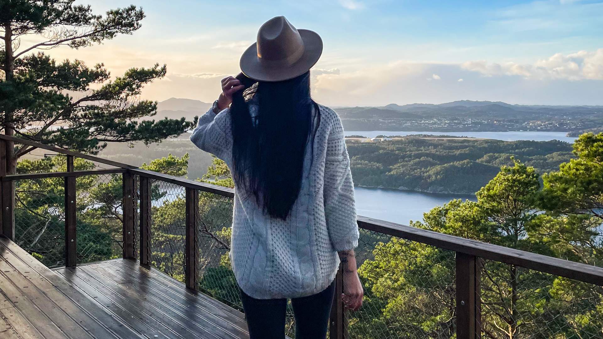 Utsikt frå Ørnablikk. Foto: Anne Siv Aasen