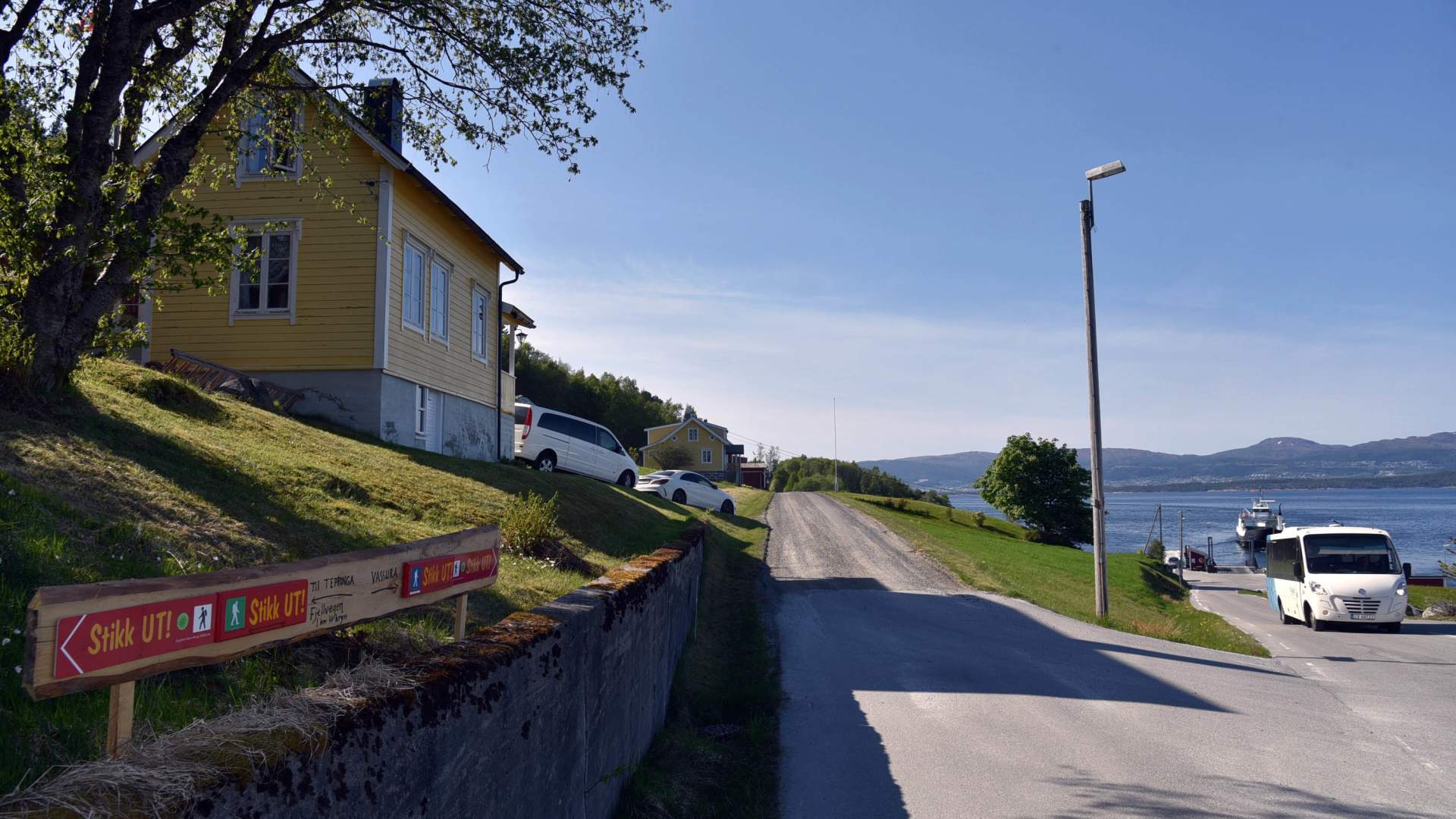 Biking on Sekken island