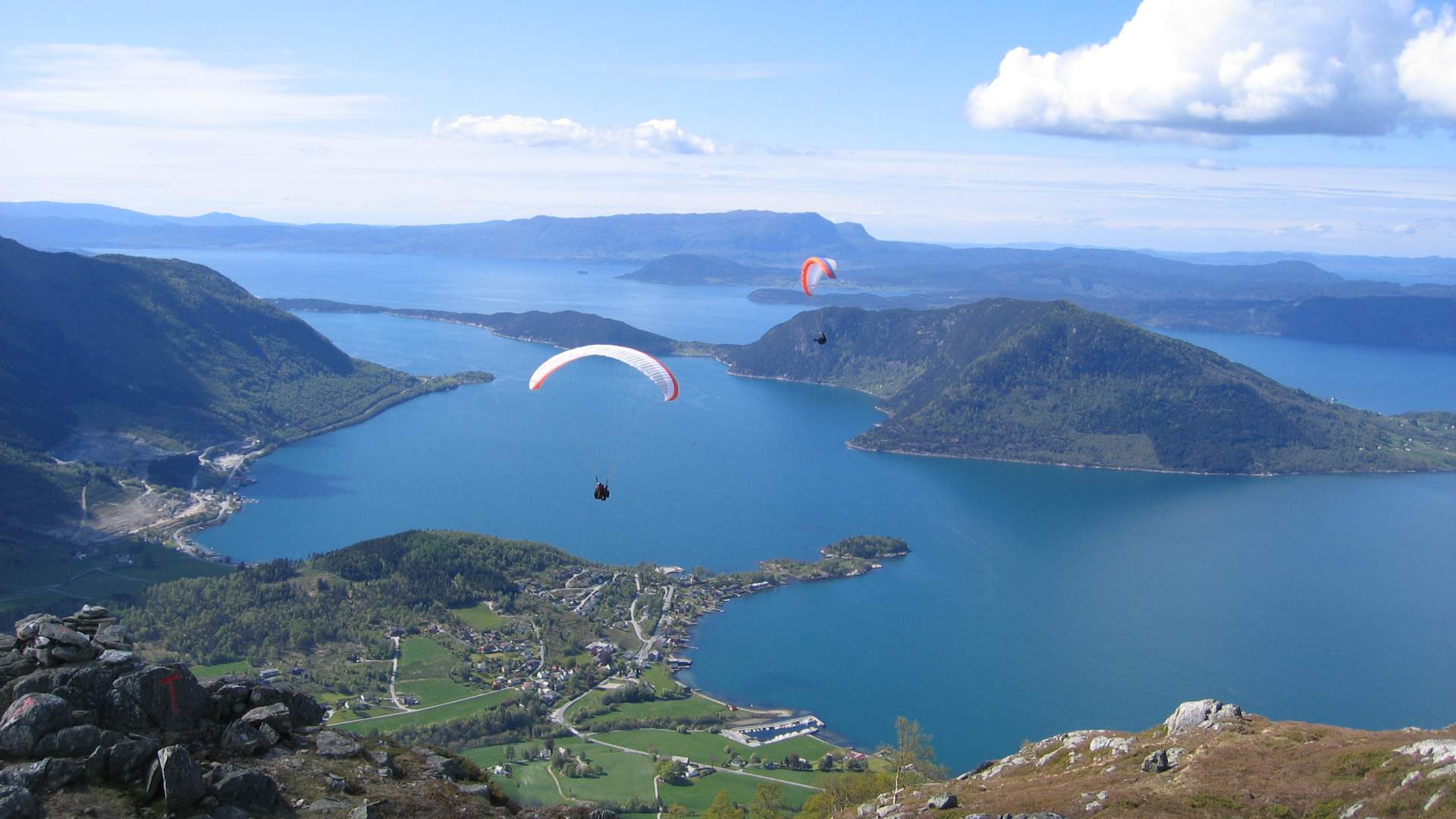 Tursti til Kviteggjo frå Omvikdalen