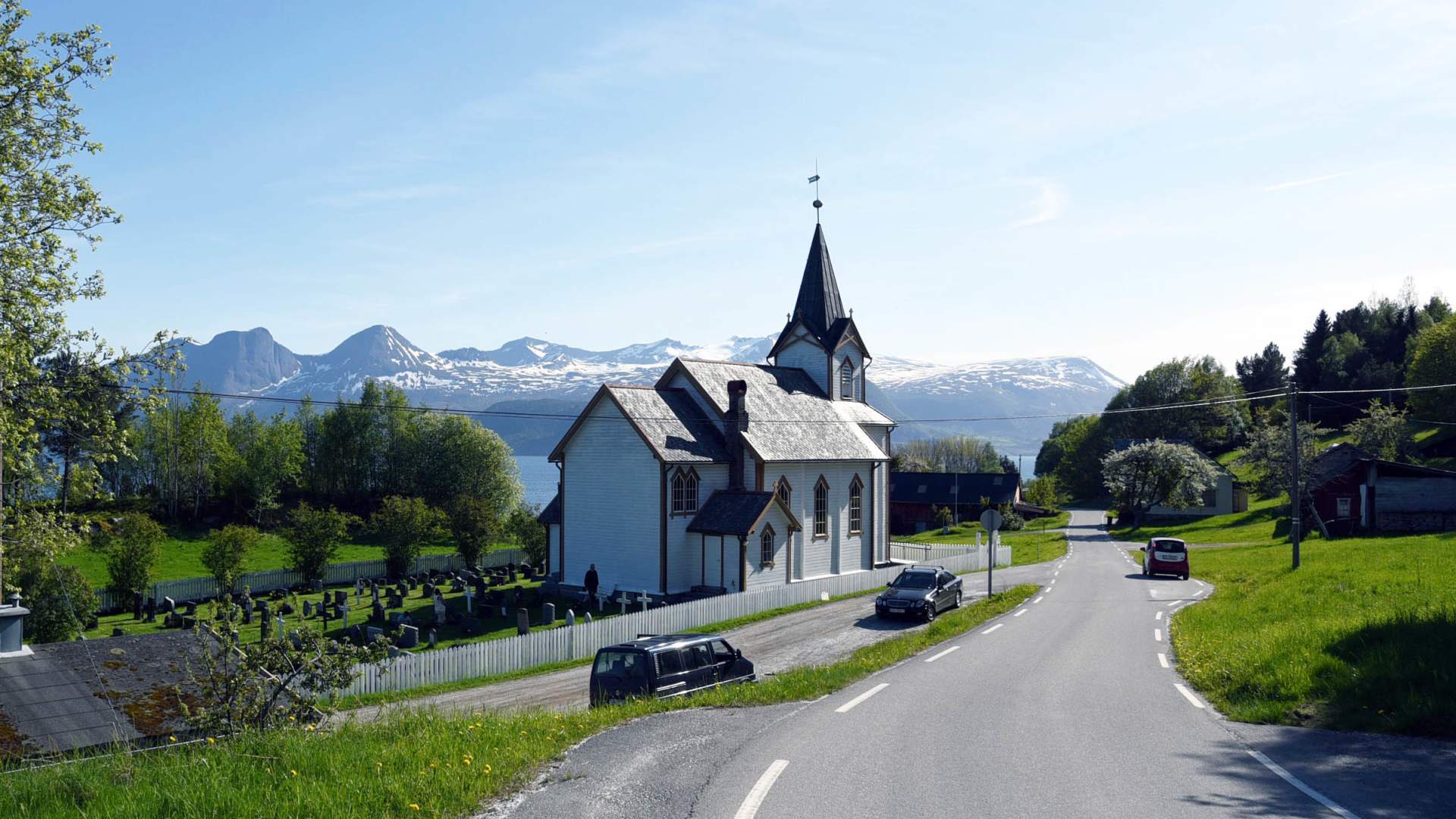 Biking on Sekken island