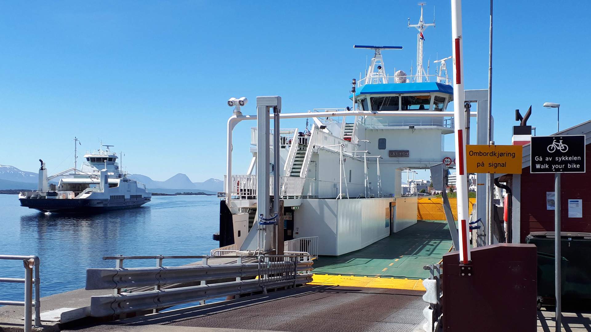 Biking on Sekken island