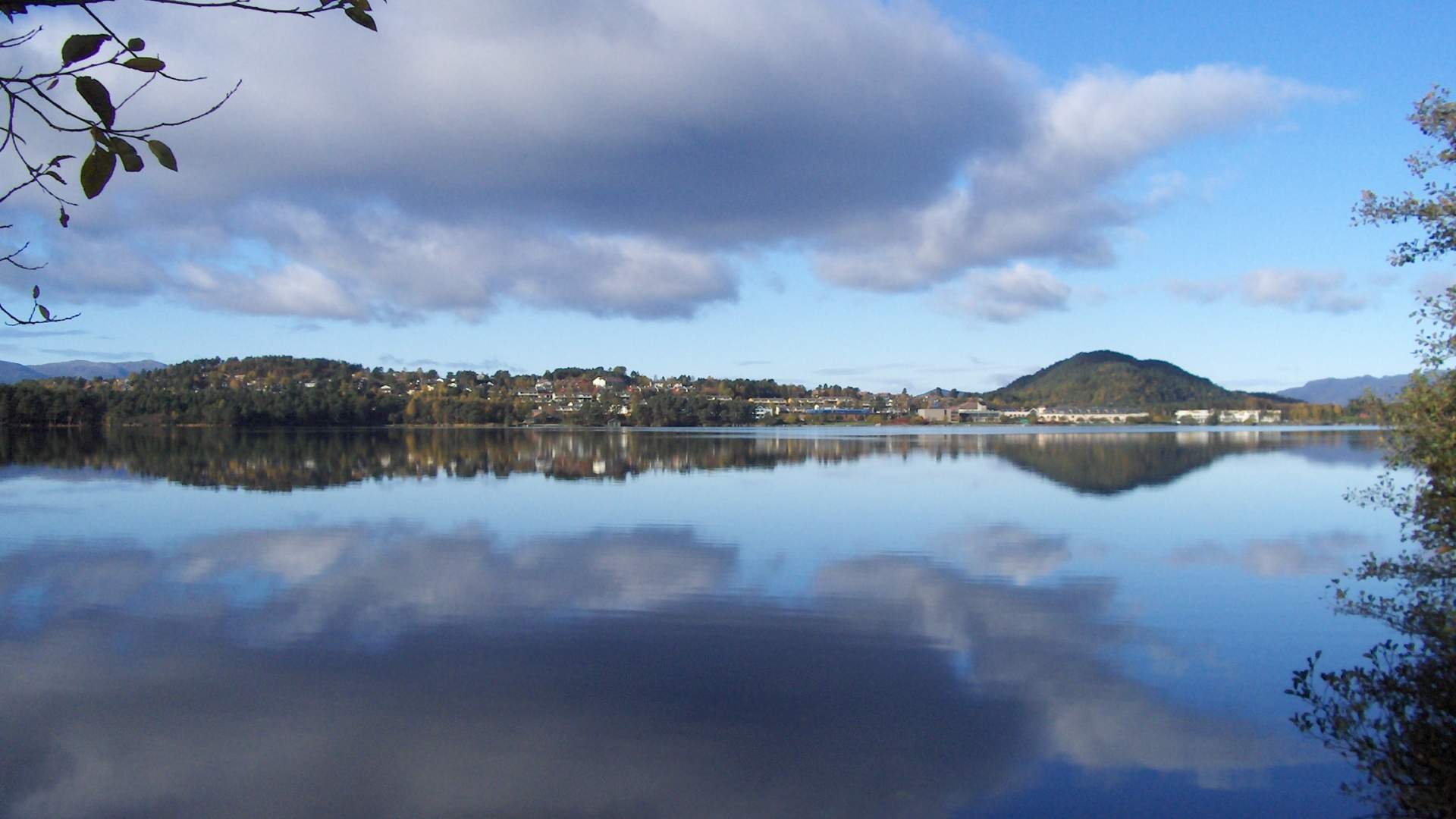Fishing at Opsangervatnet Lake