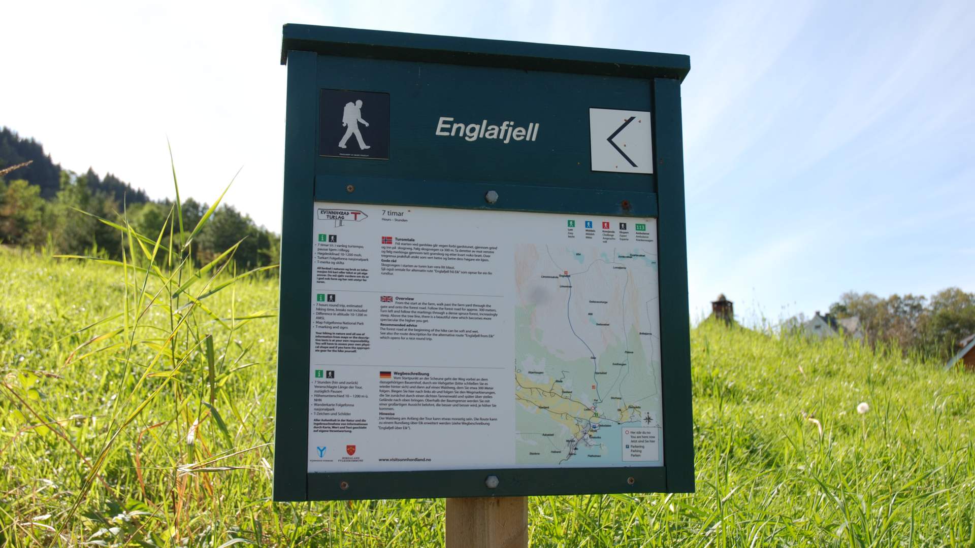 Fjelltur til Englafjell frå Fet