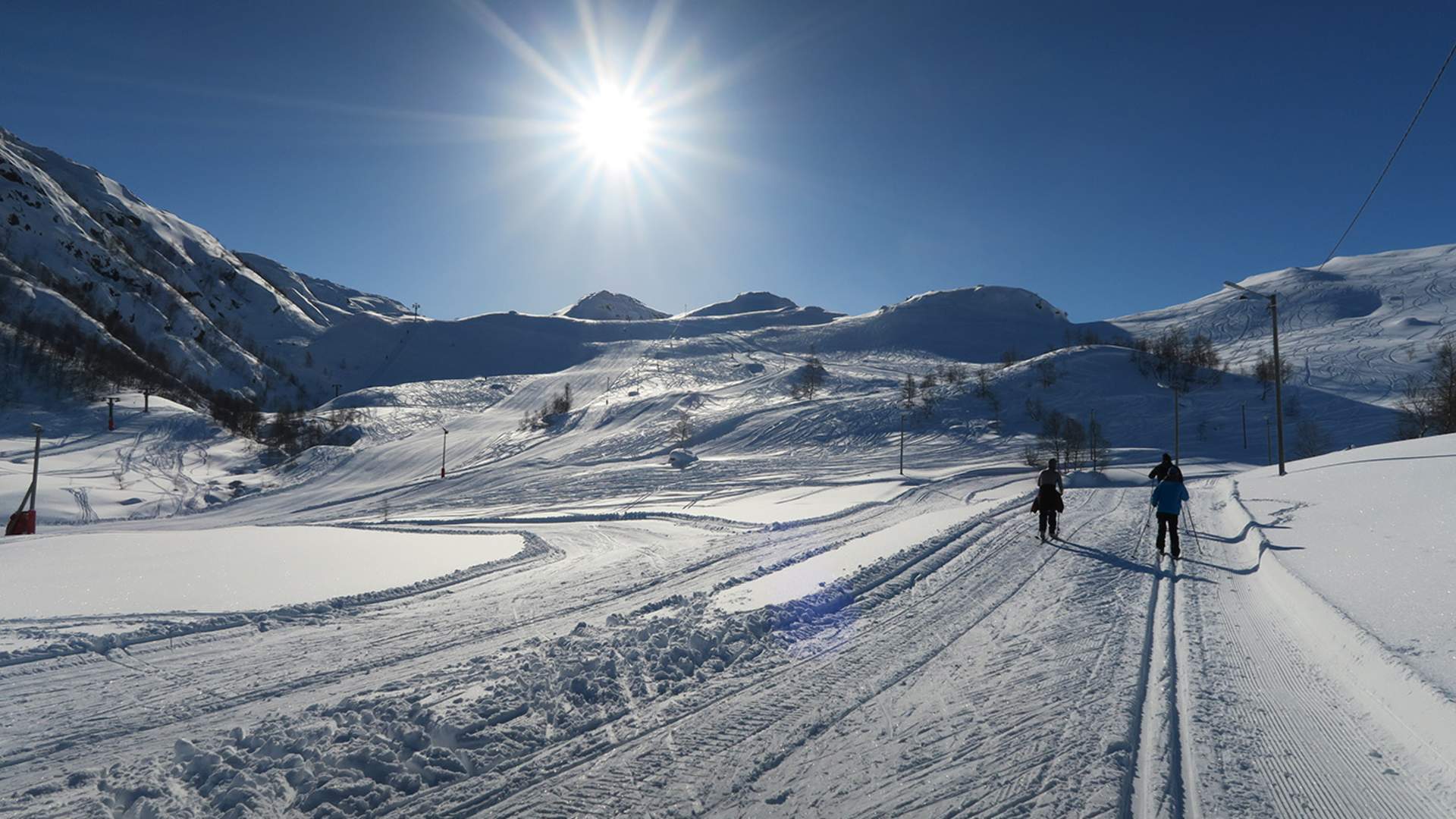 Das Skizentrum Fjellhaugen