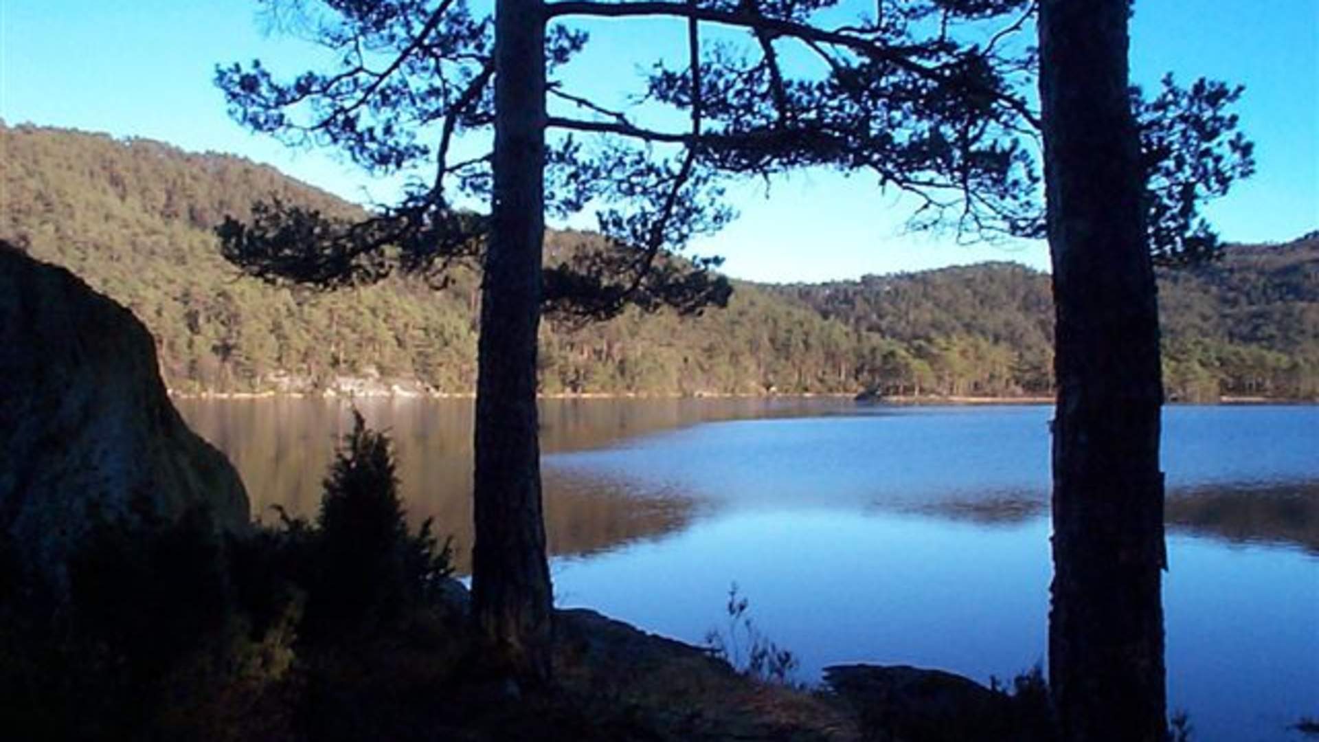Wanderung nach Landåsen auf Halsnøy