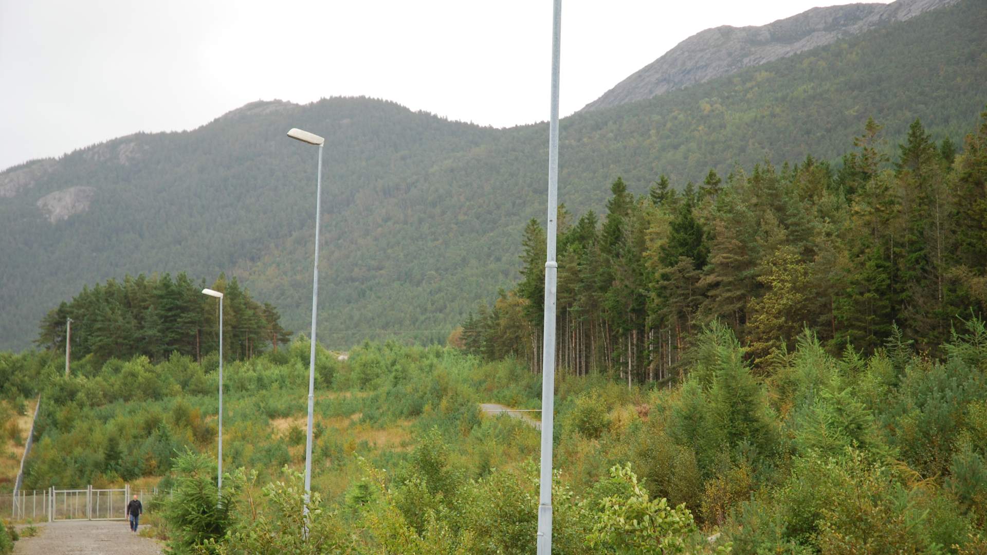 Die Wanderung Søral-loipe, Golfbahn und Husnes-Park