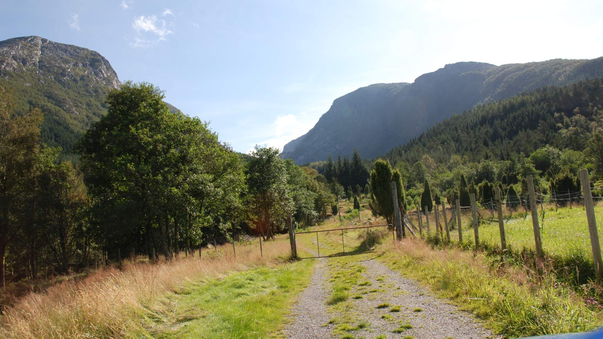 Hike to Englafjell from Eik, Uskedalen