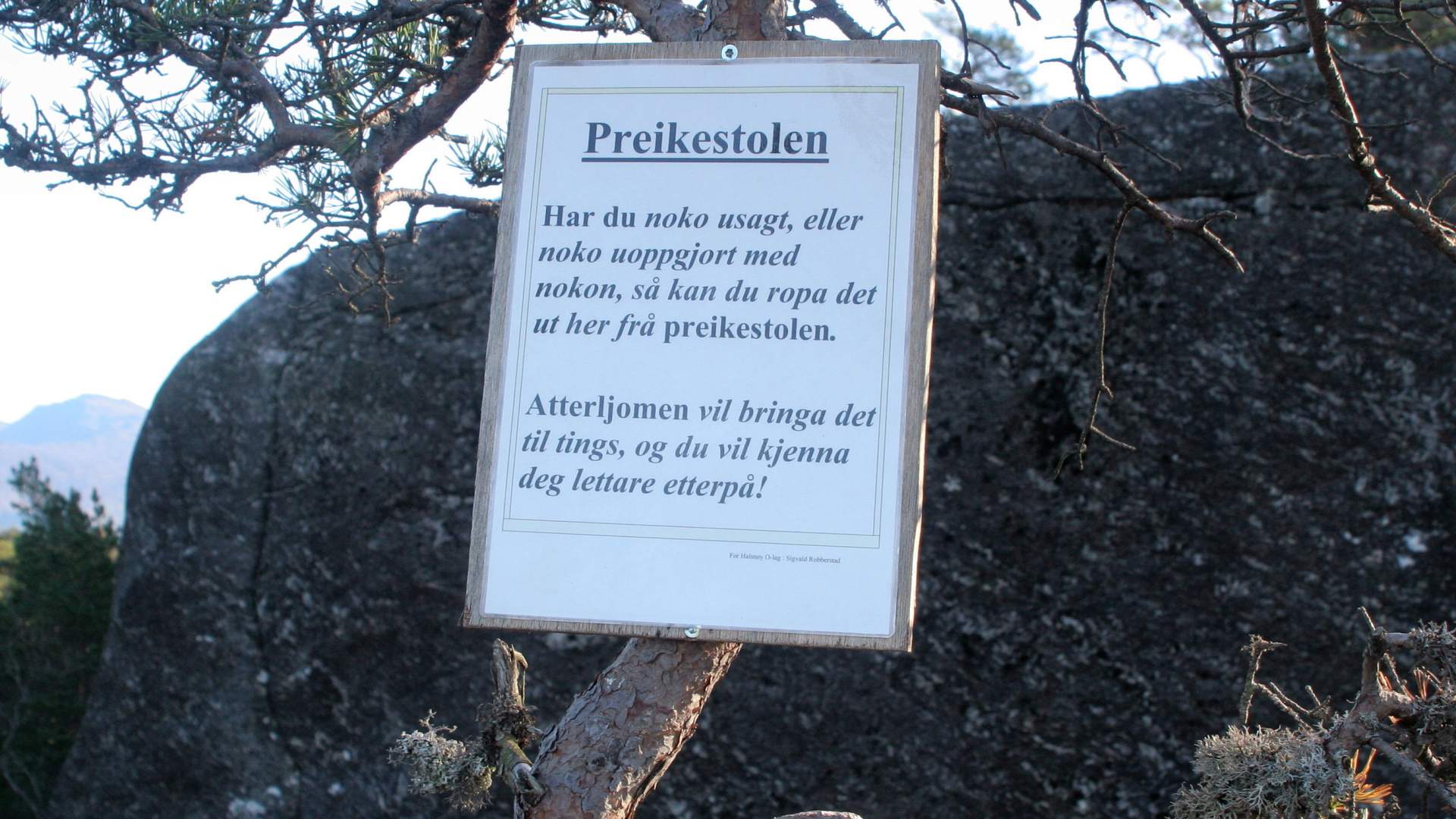 Wanderung nach Tjobergshaugen