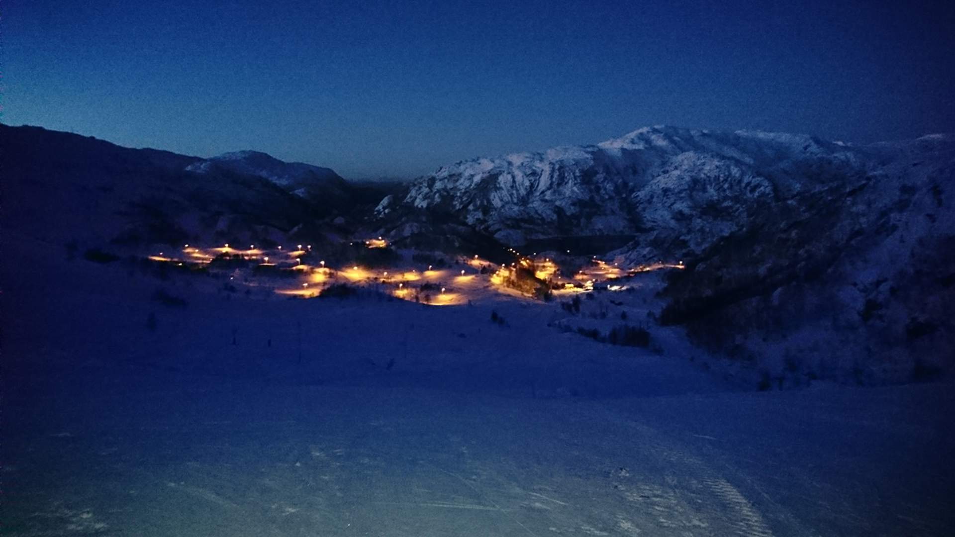 Das Skizentrum Fjellhaugen