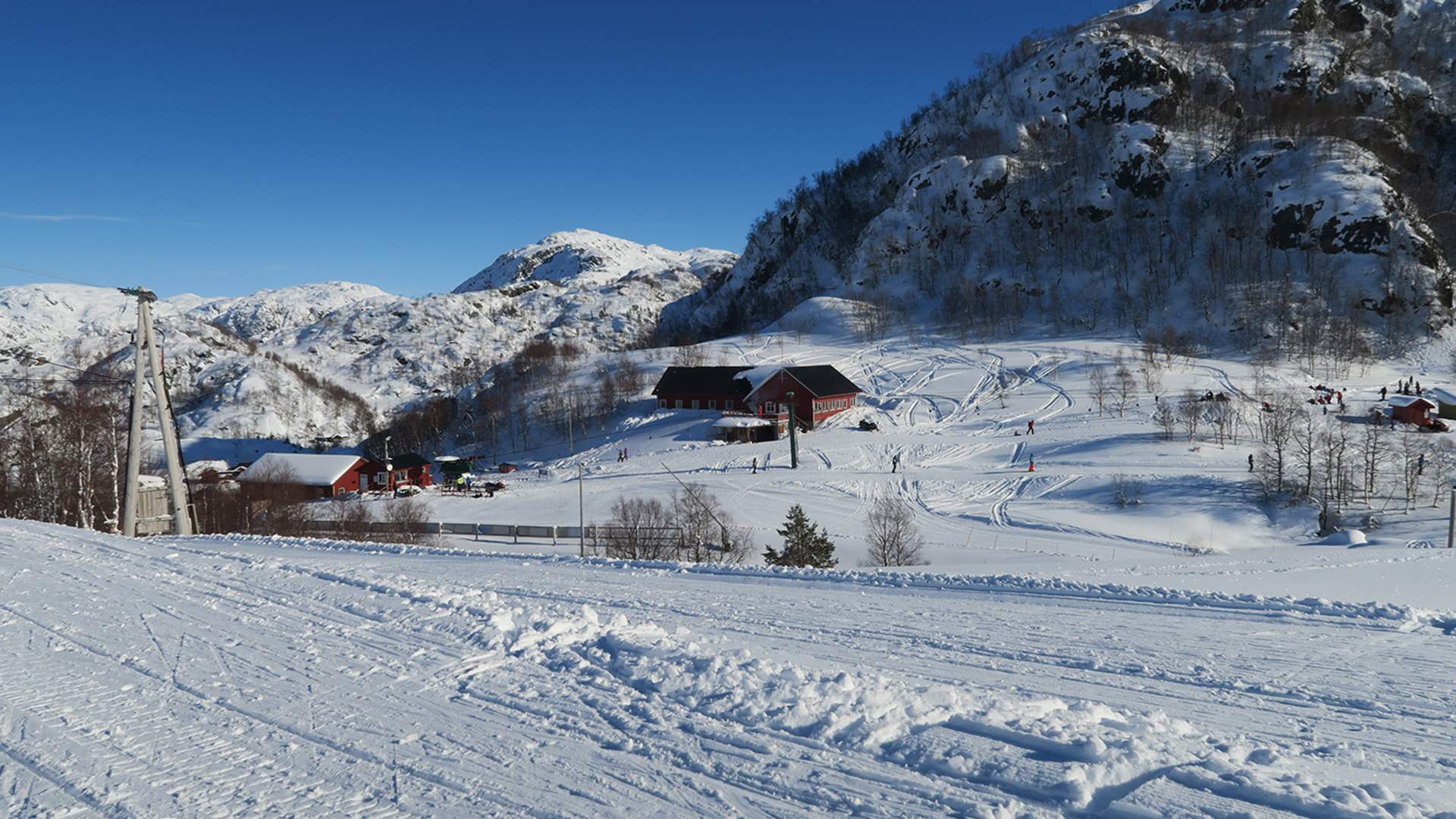 Das Skizentrum Fjellhaugen