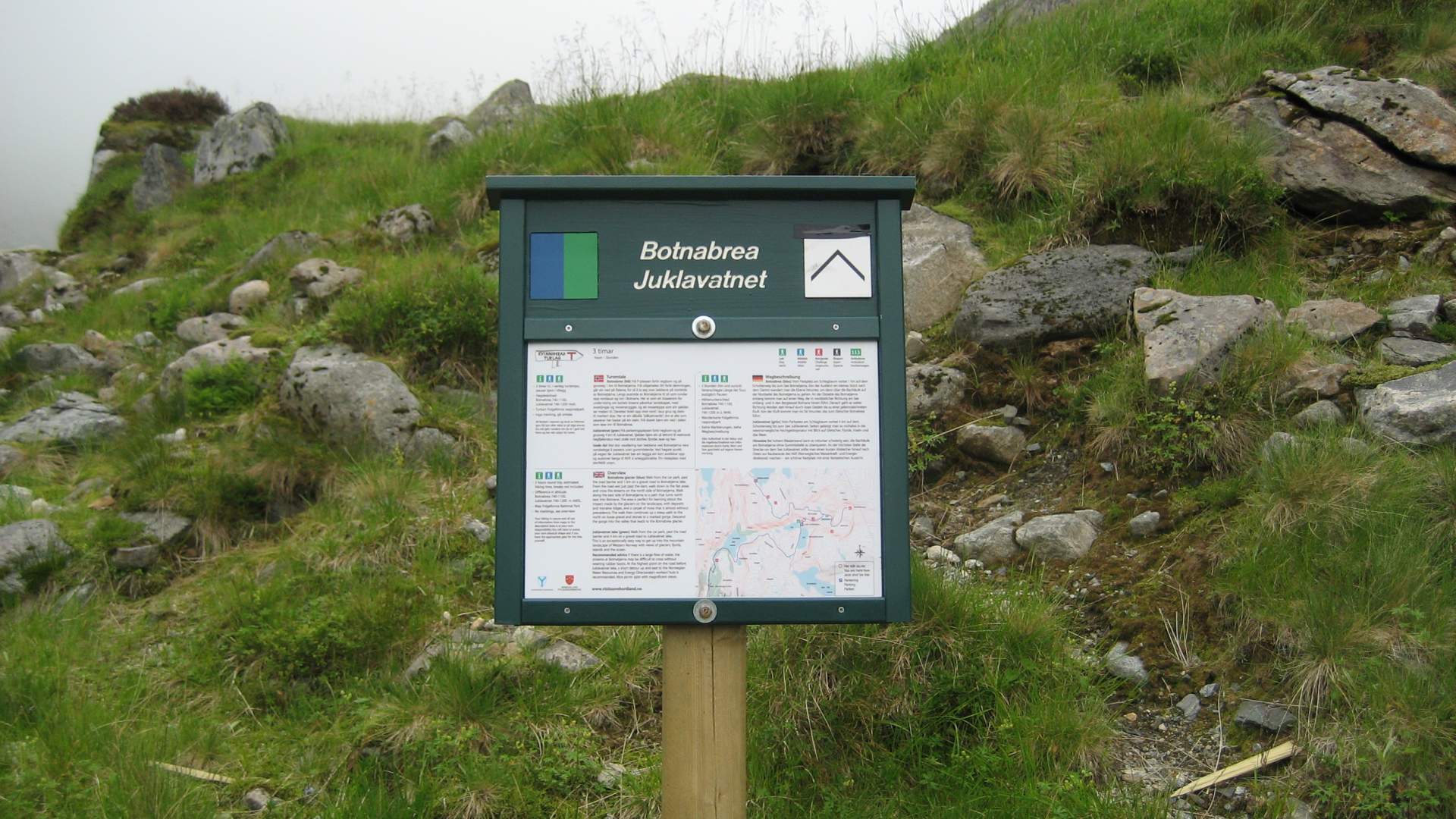 Wanderung nach Juklavatn