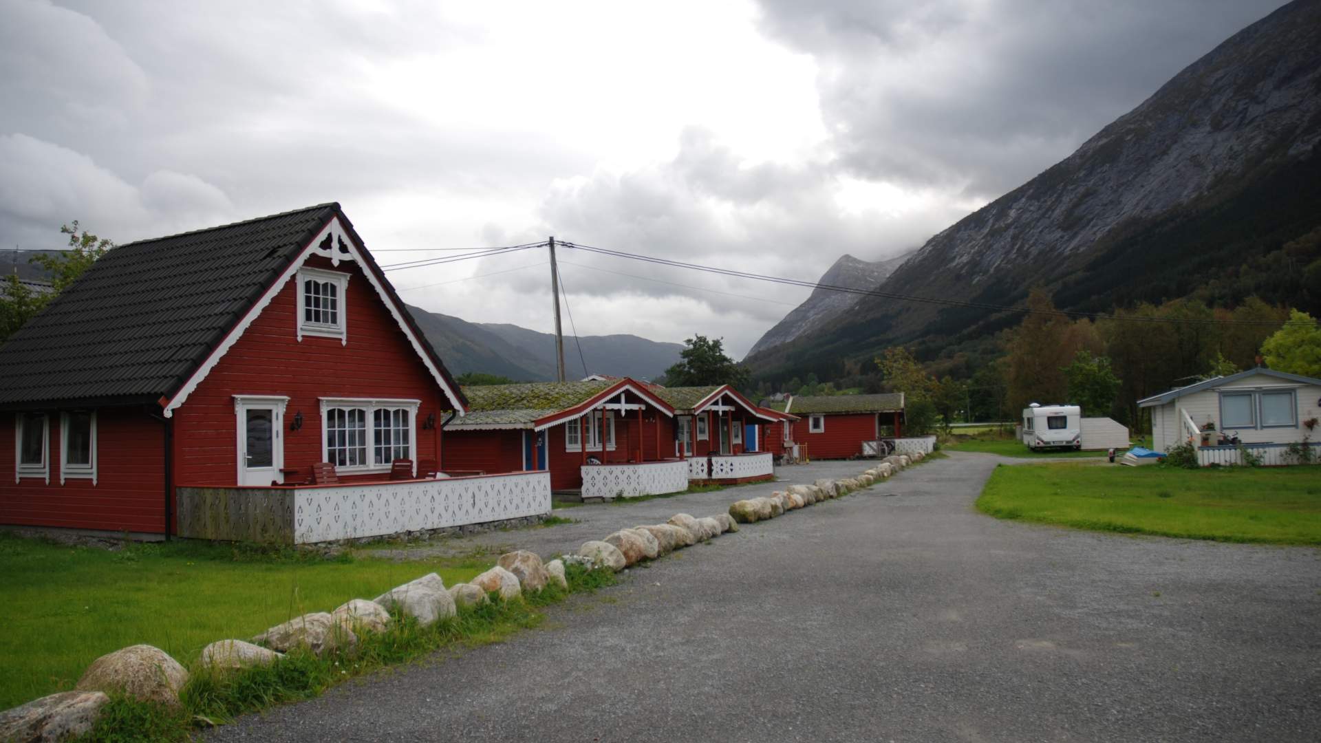 Hof Dønhaug, Rundweg ab dem Bootshafen