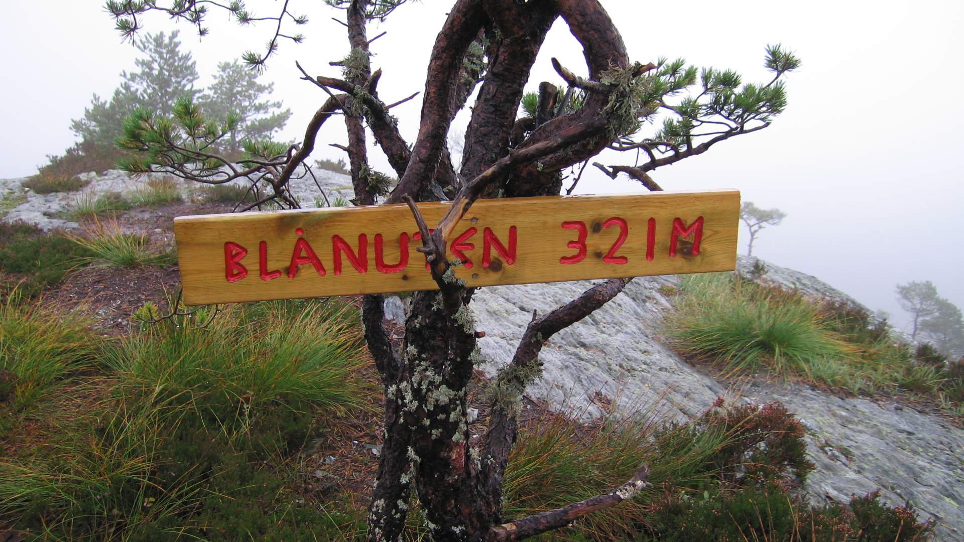 Wanderung nach Blånuten