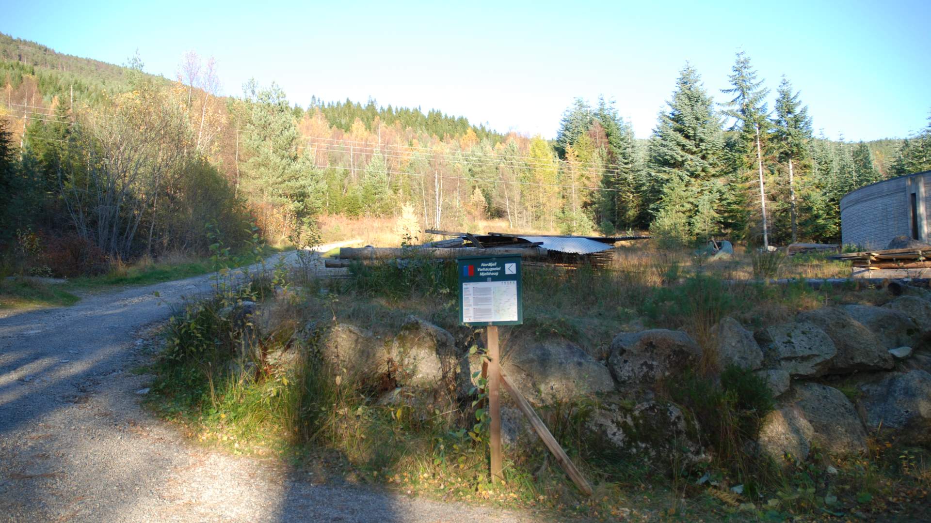 Hike from Nordfjell from Valen