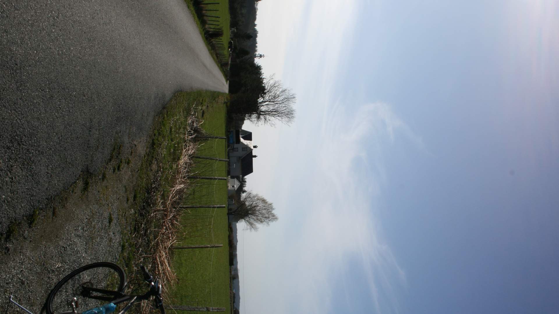 Bicycle route around Svartavatnet lake, Fitjar