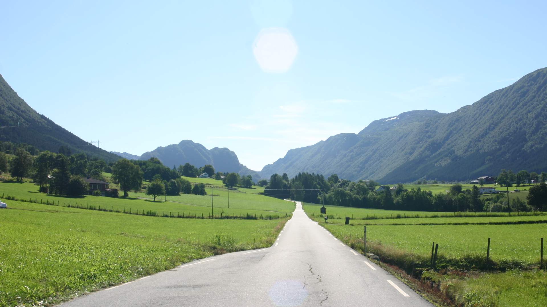 Fahrradtour in Omvikdalen