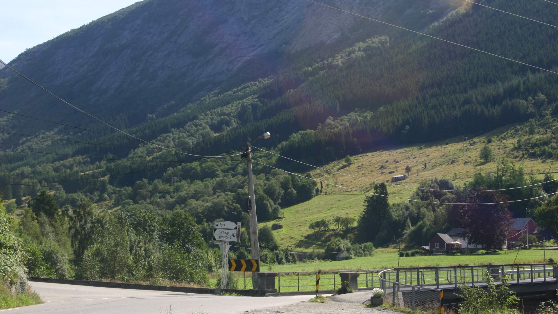 Sykkelrute i Uskedalen