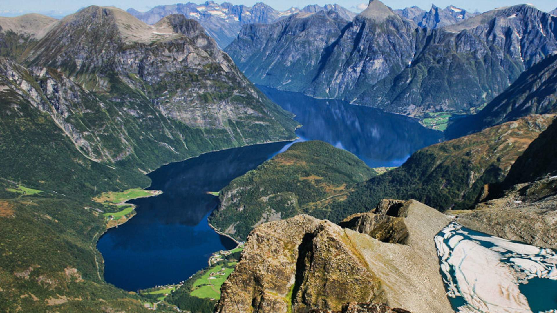 Activities at Hjørundfjorden,