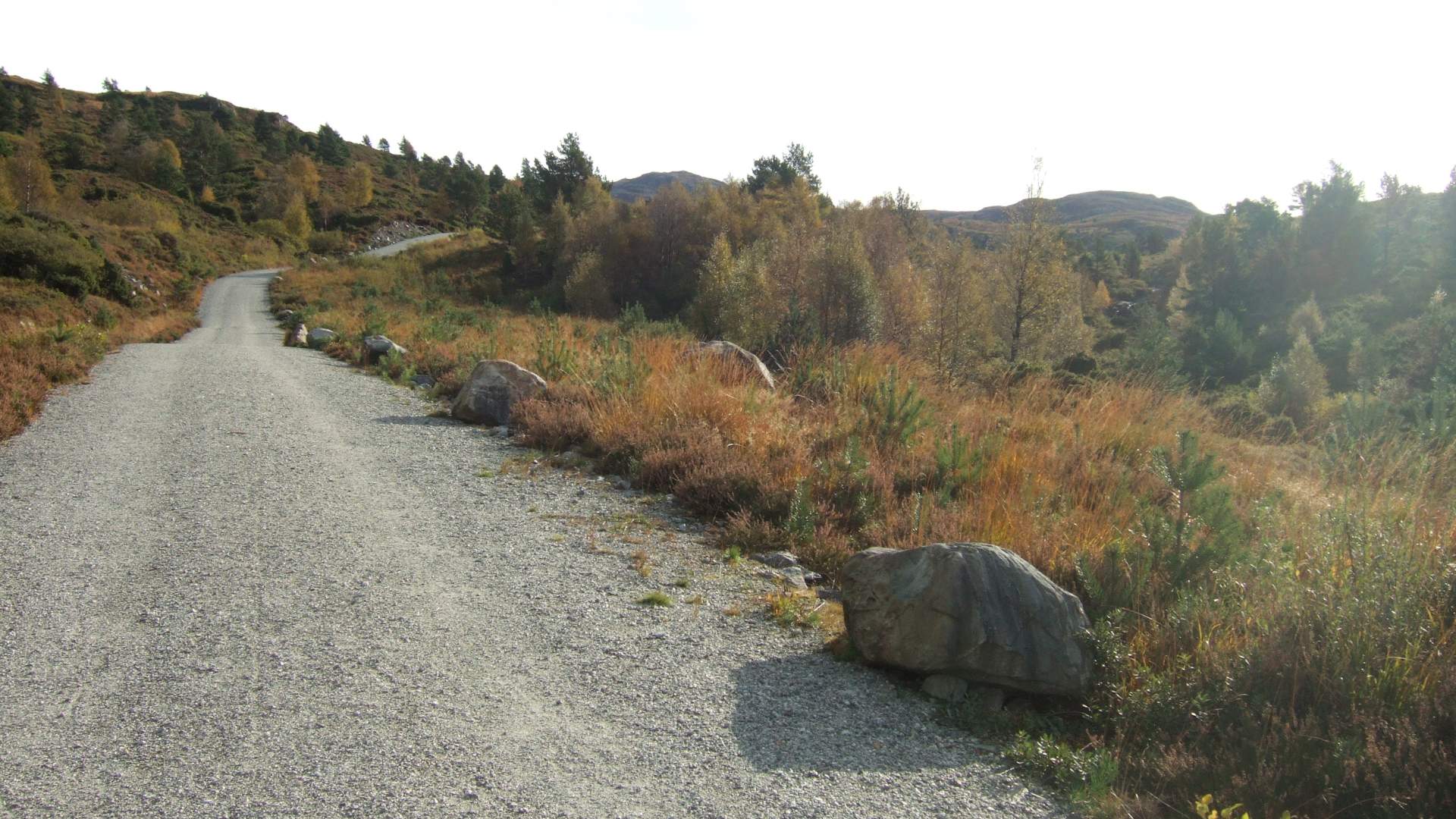 Bicycle route around Svartavatnet lake, Fitjar
