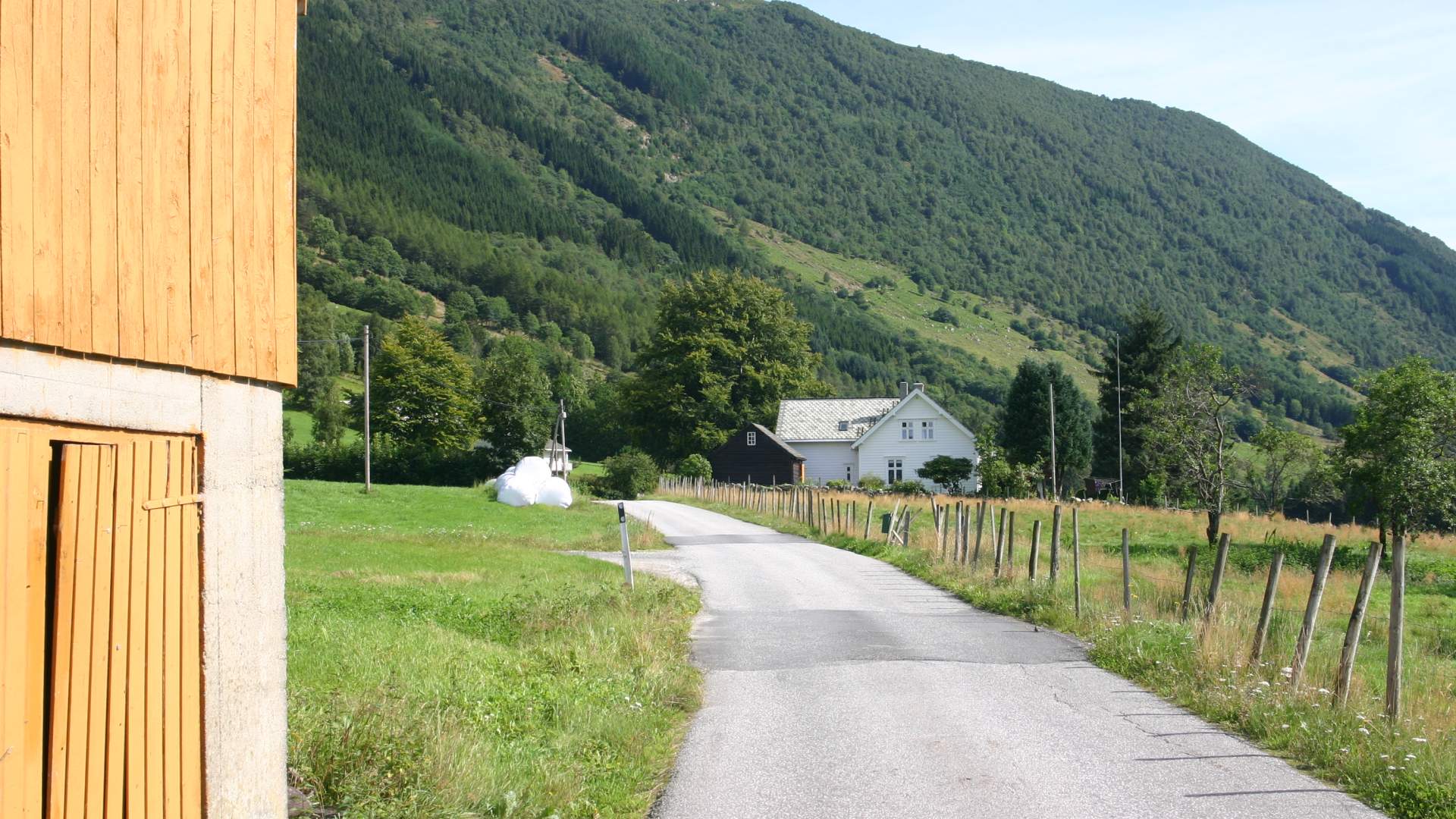 Sykkelrute i Uskedalen