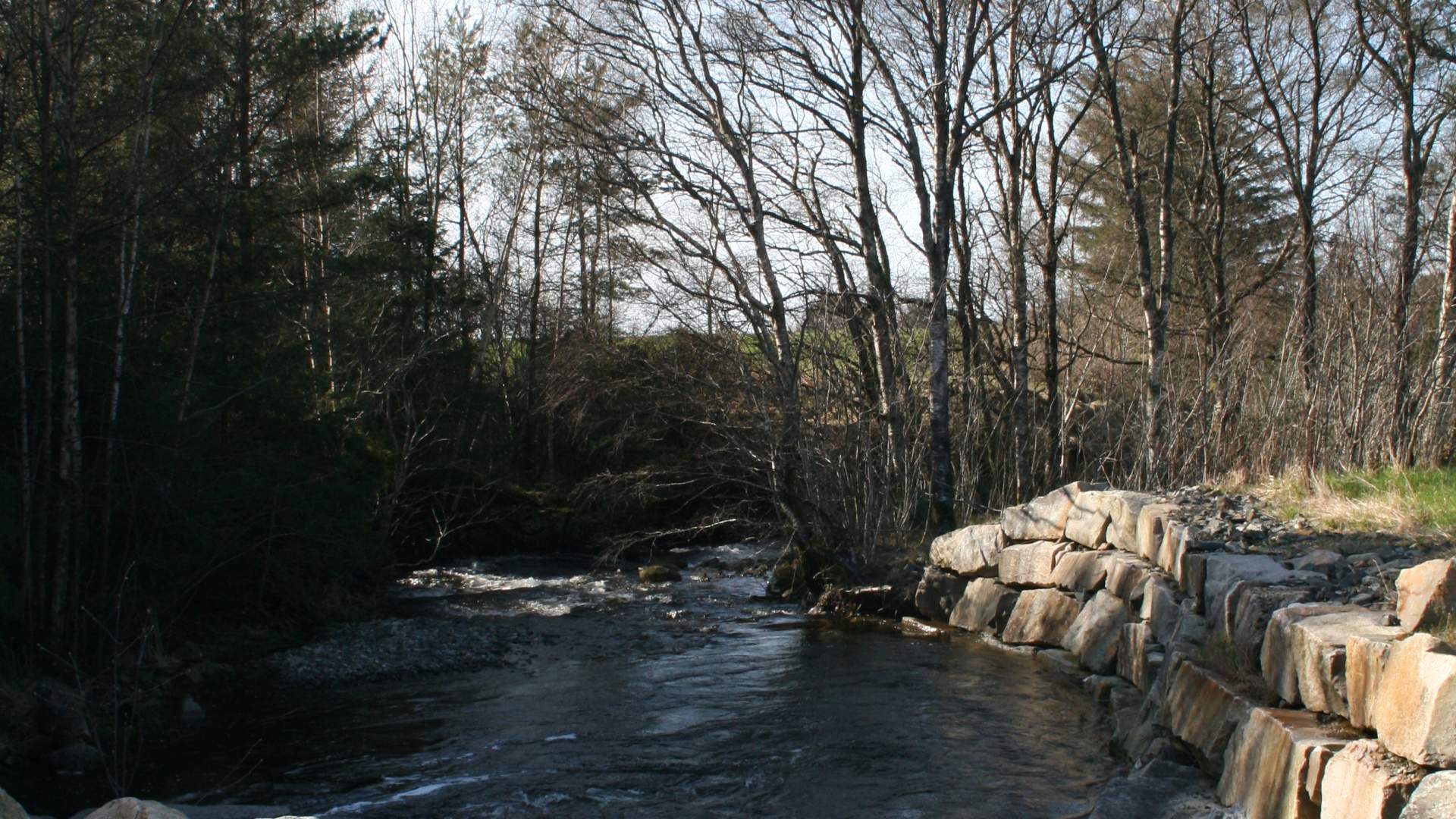 Bicycle route around Svartavatnet lake, Fitjar
