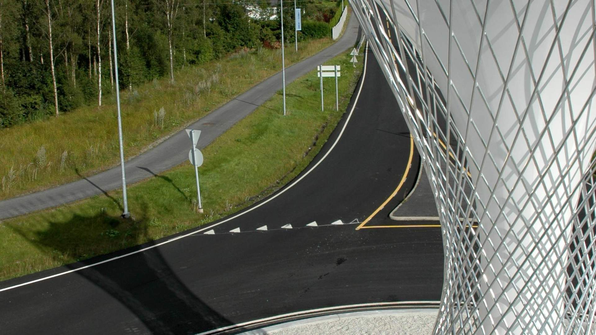 Lysskulpturen "Samspel"