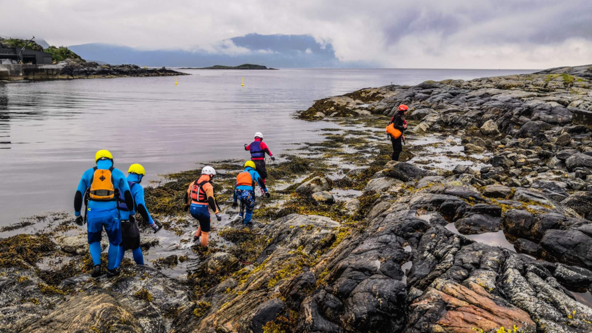 Coasteering i Ålesund