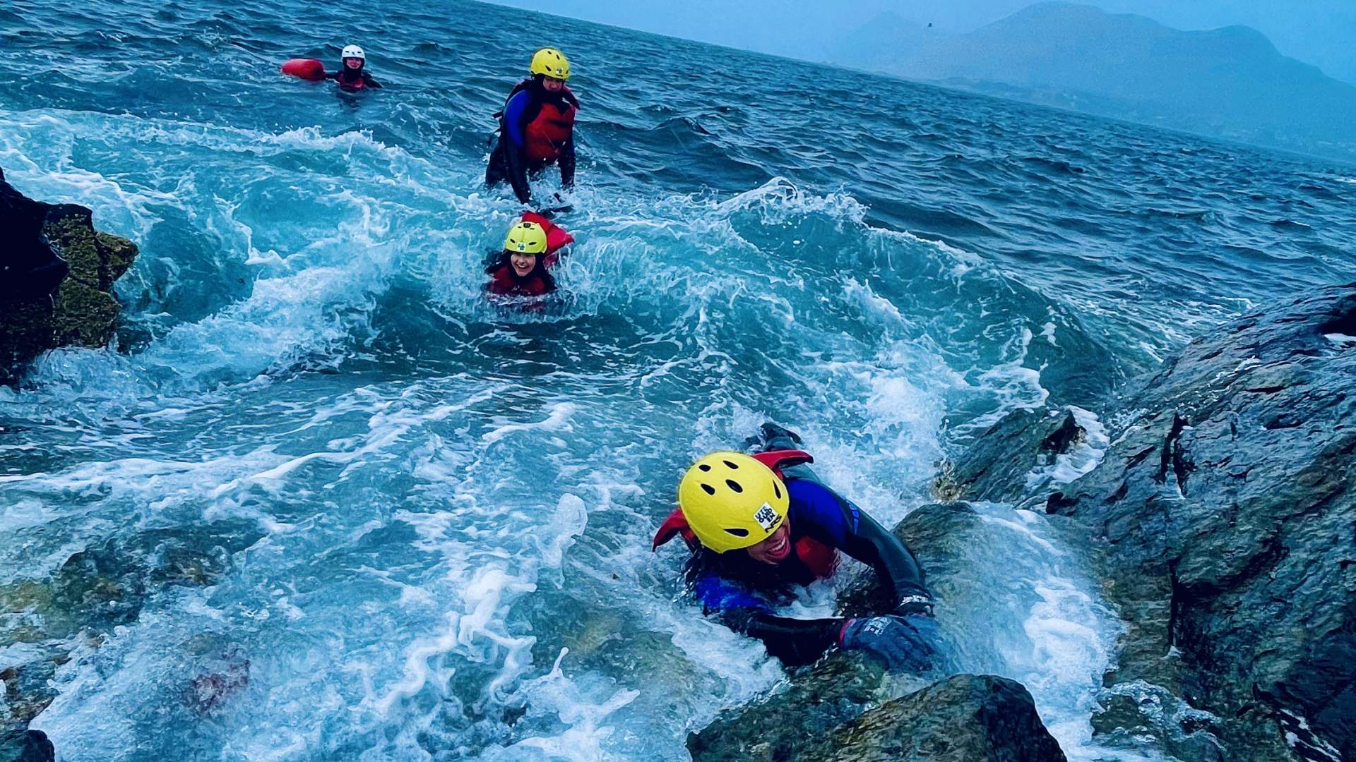 Coasteering i Ålesund
