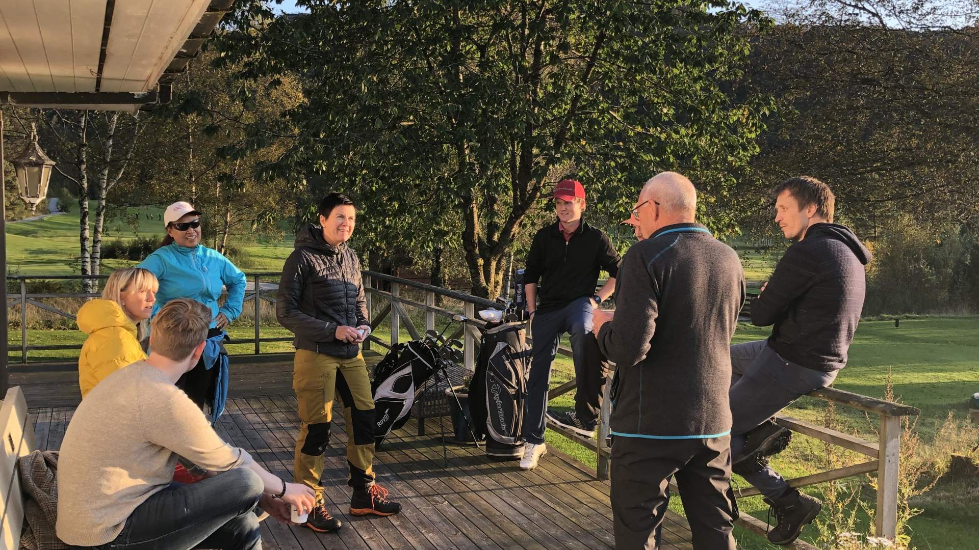 Teambuilding at Preikestolen Golfklubb at Jørpeland