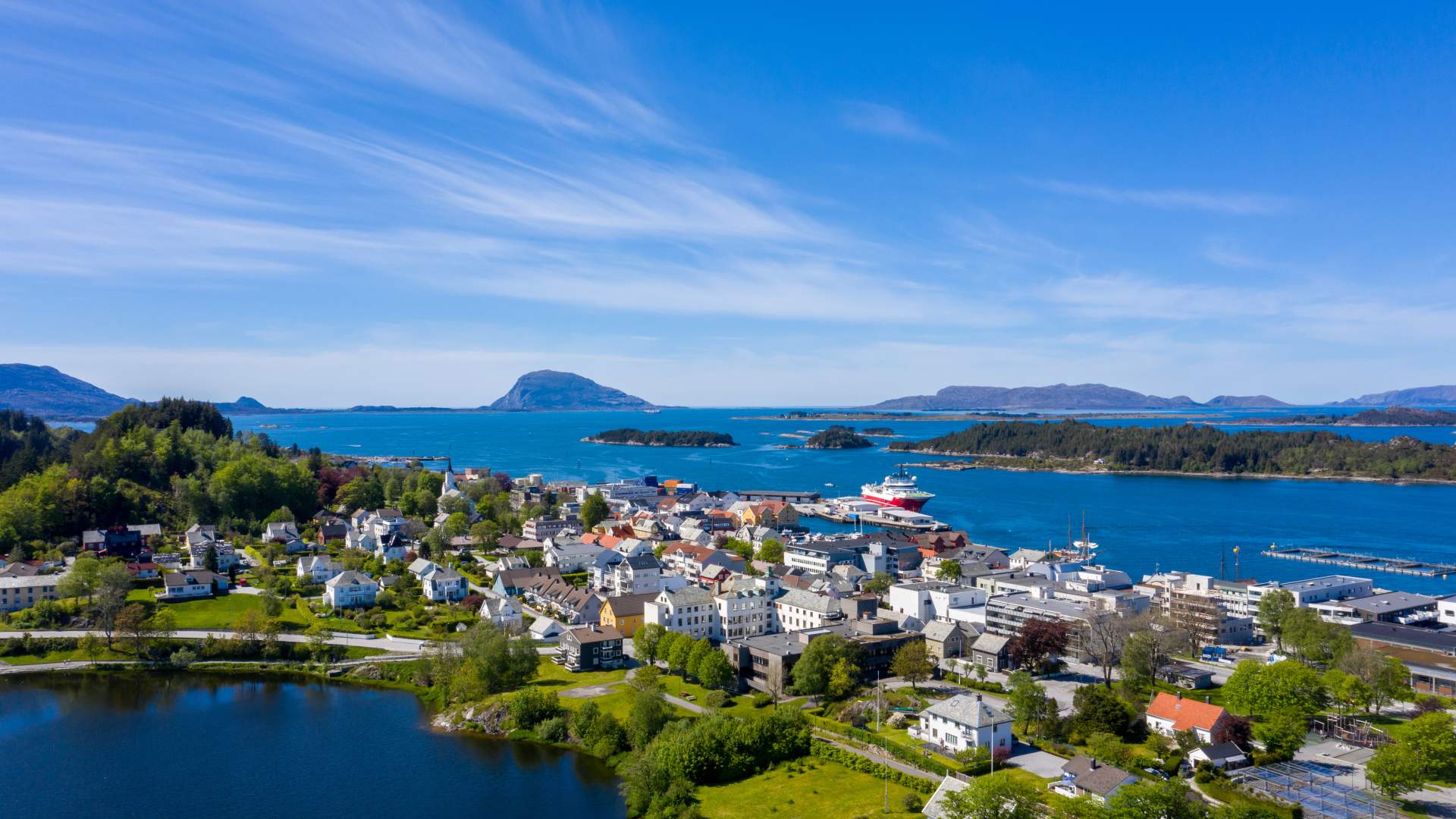 Bubilparkering i Florø
