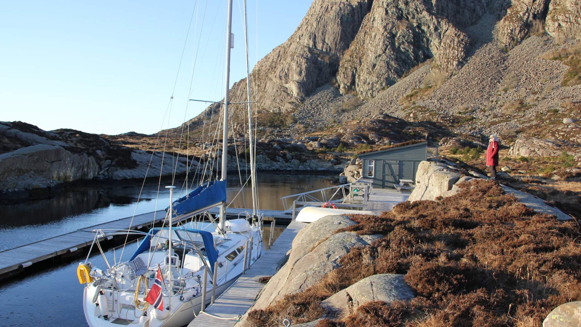 Domba - uthamn utanfor Florø