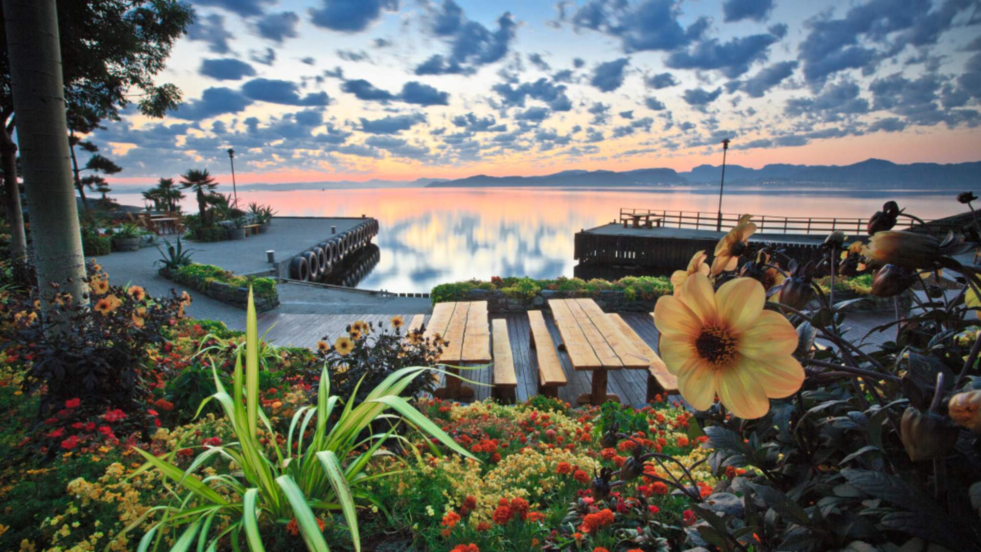 Flor & Fjære - the only island in Norway with palm trees