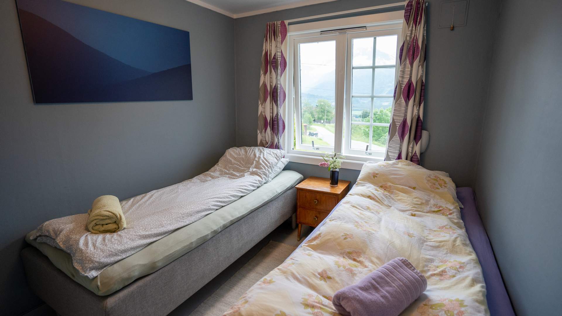 Romsdal Lodge - soverom det grå huset