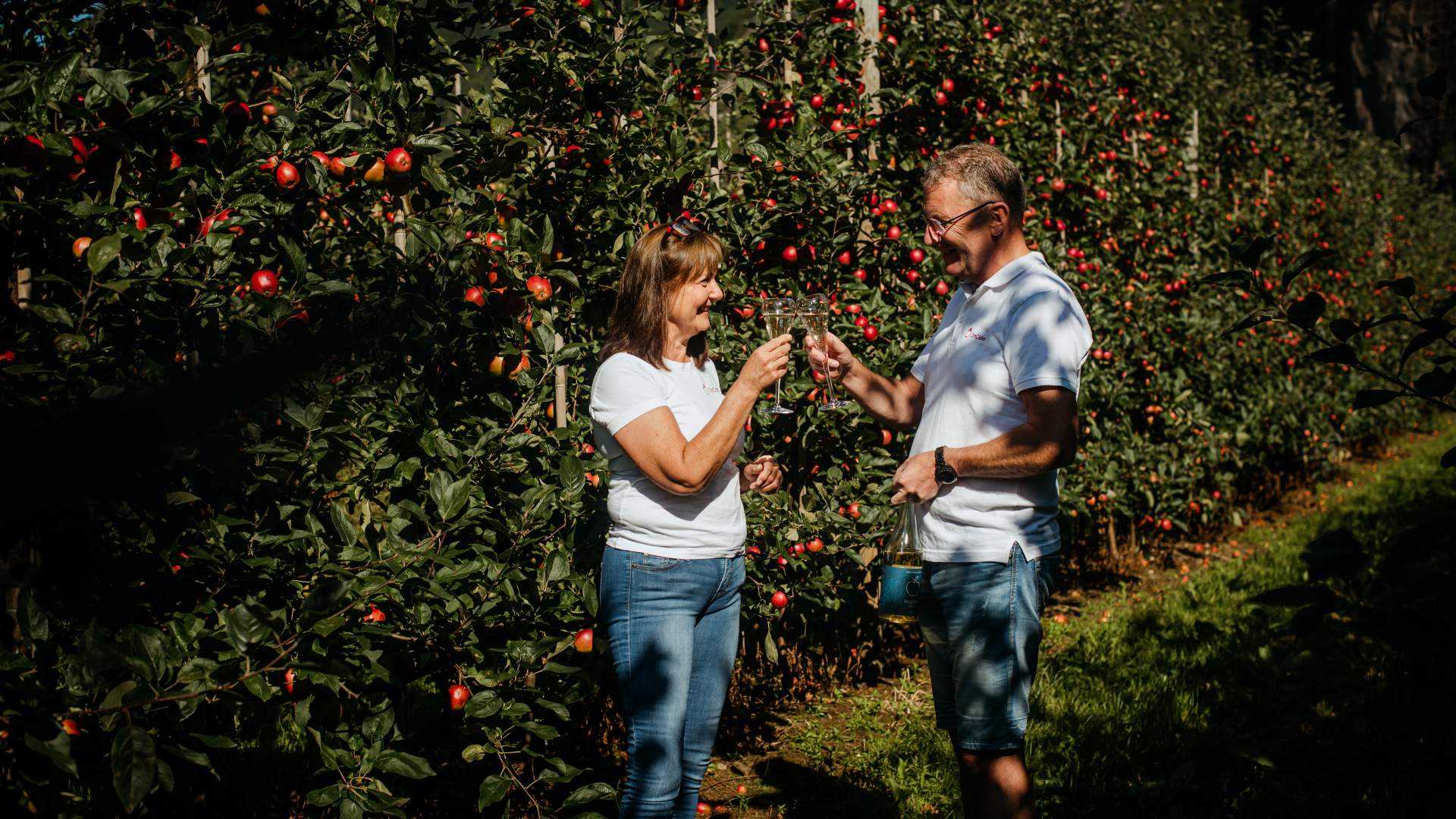 Bauernladen und Cider-Verkostung bei OmCider in Hjelmeland