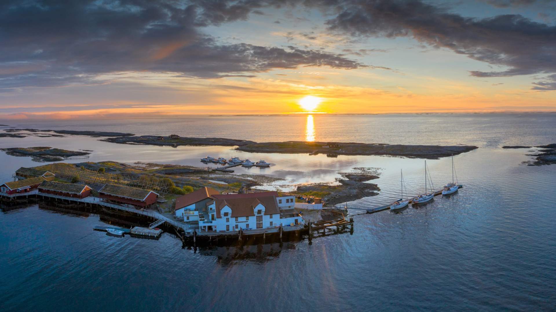 Solnedgang Ringholmen