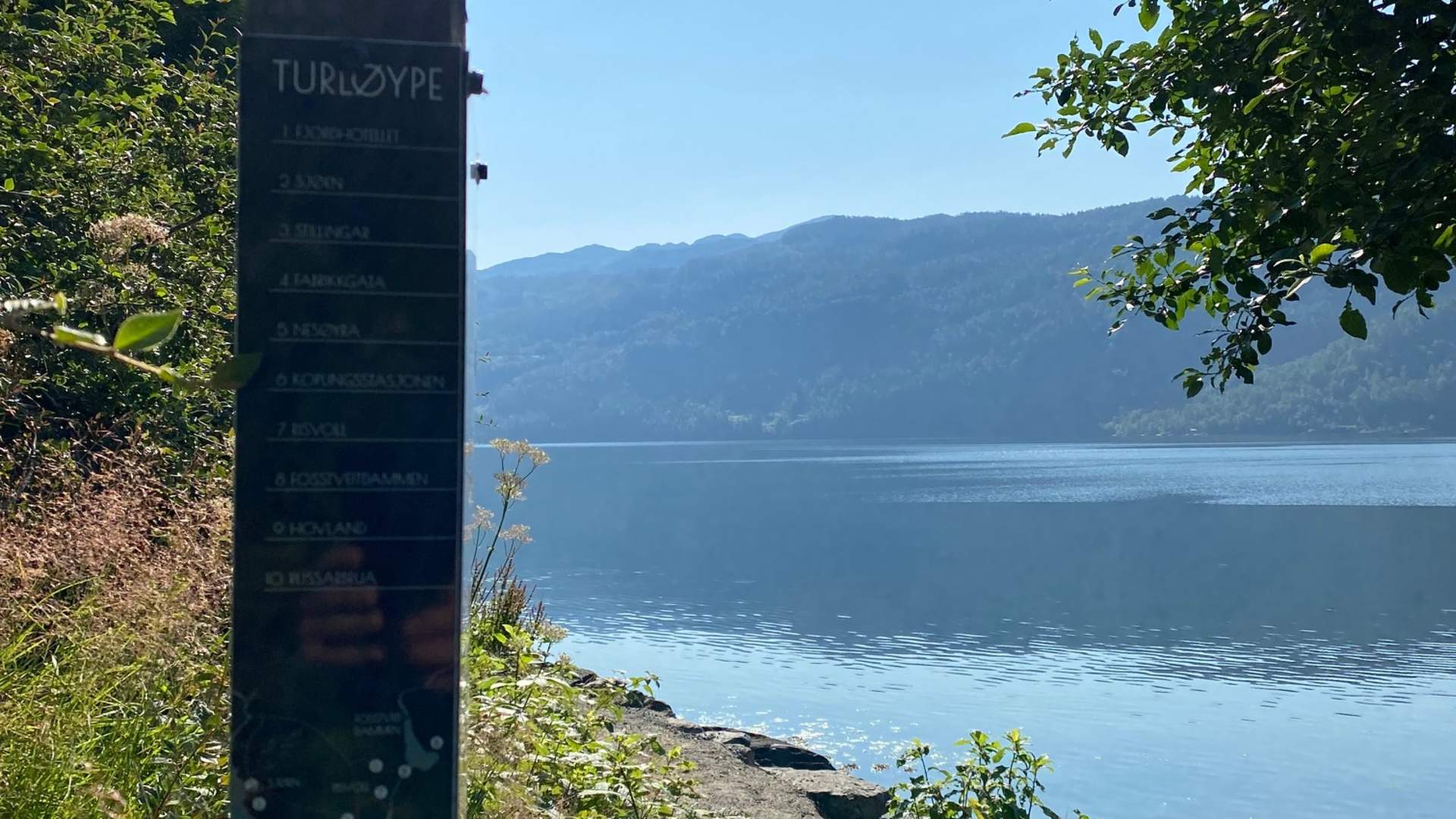 Nordag - turløype langs krigsminne i Saudasjøen