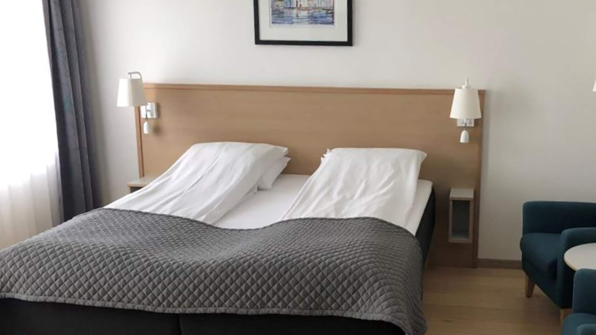 Hotellrom på Hotel Noreg