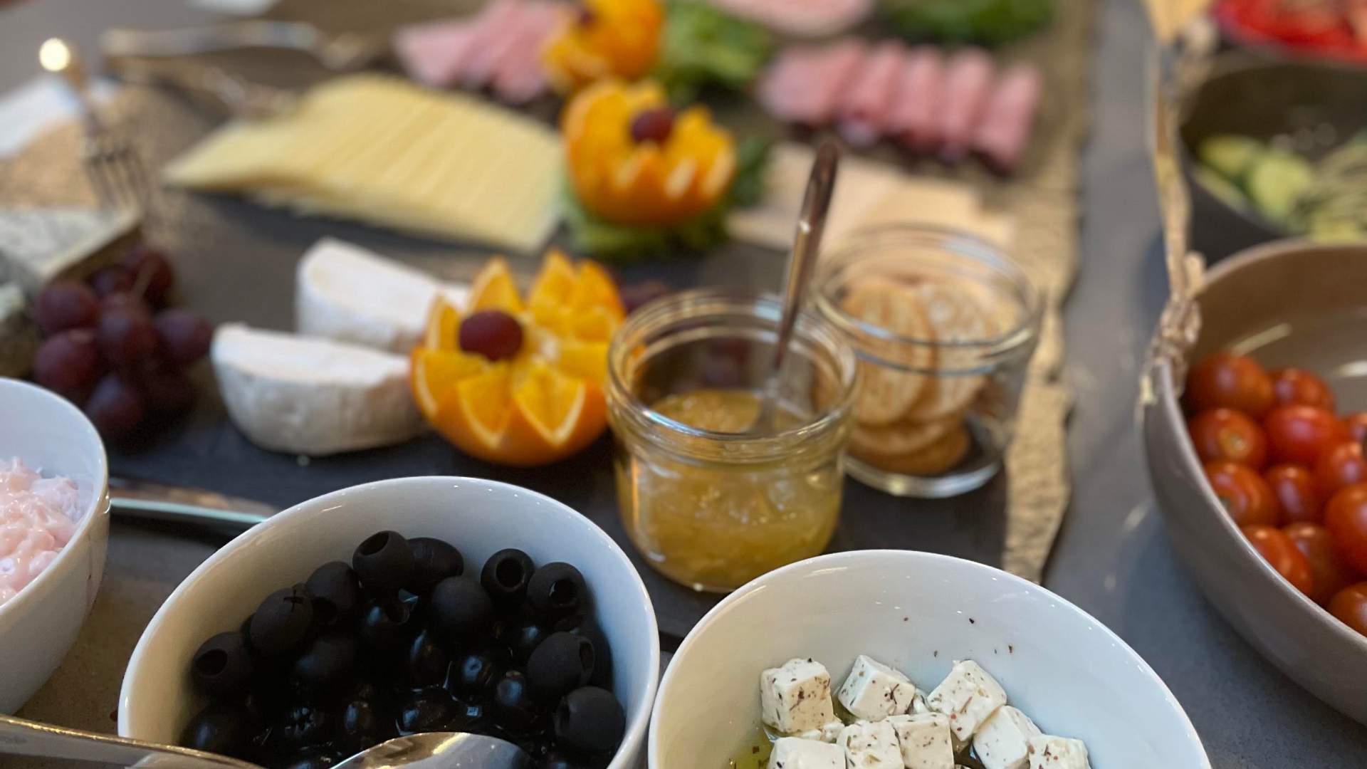 Frokostbuffet på Hotel Noreg